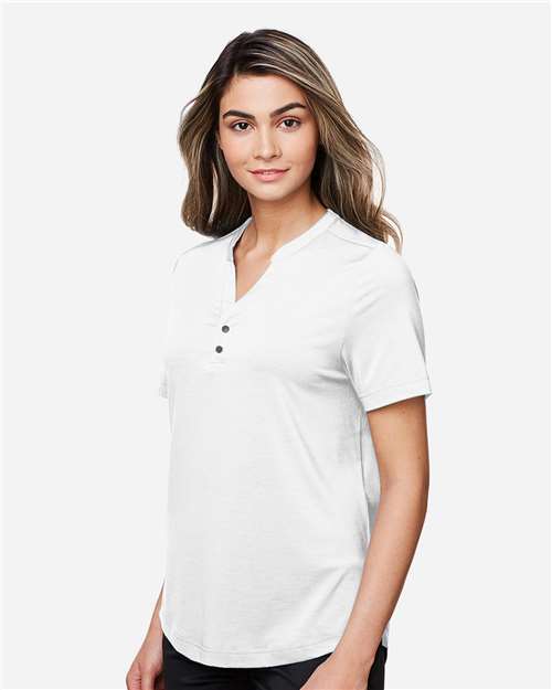 Women's JAQ Snap-Up Stretch Performance Polo - NE100W 35