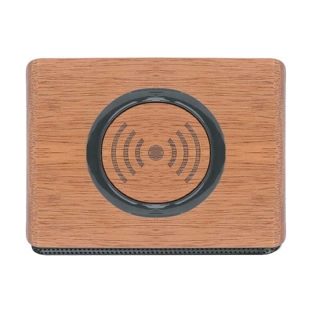 Wood Bluetooth Speaker with Wireless Charging Pad 81