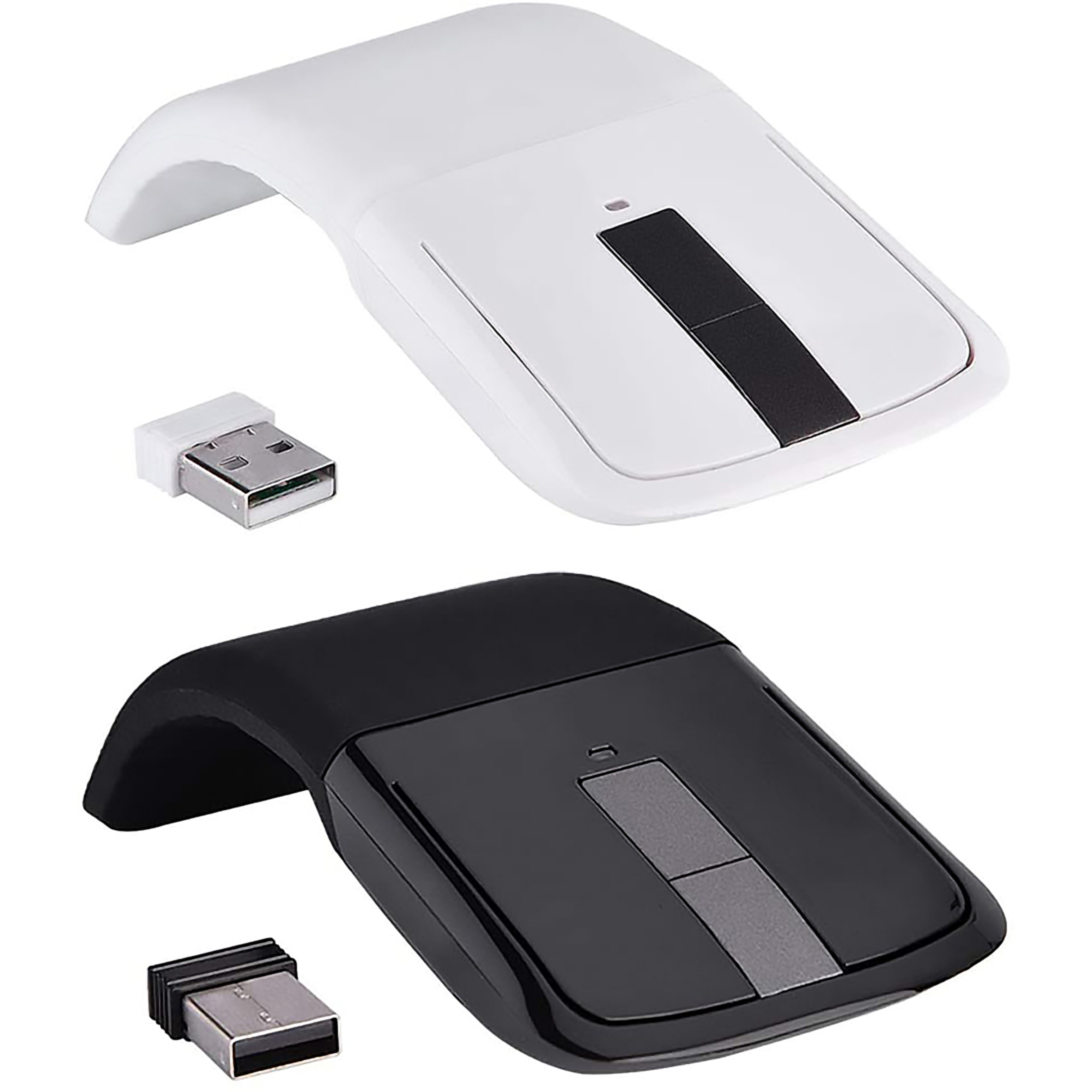 ABS Plastic Folding Wireless Mouse 4