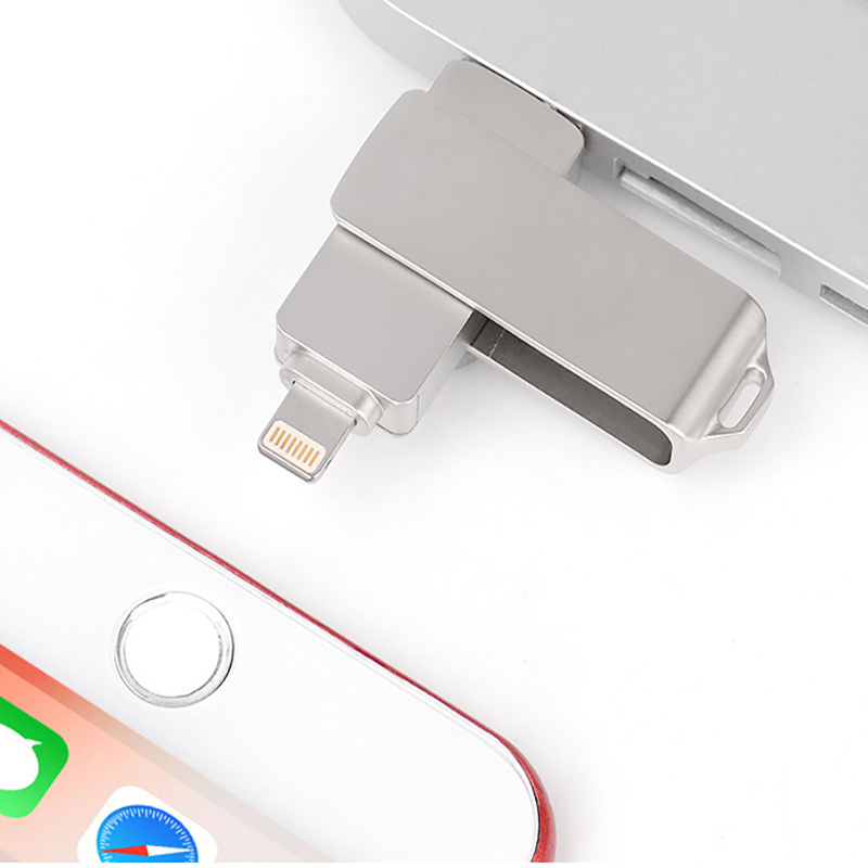 3 in 1 Metal Flash Drive 2