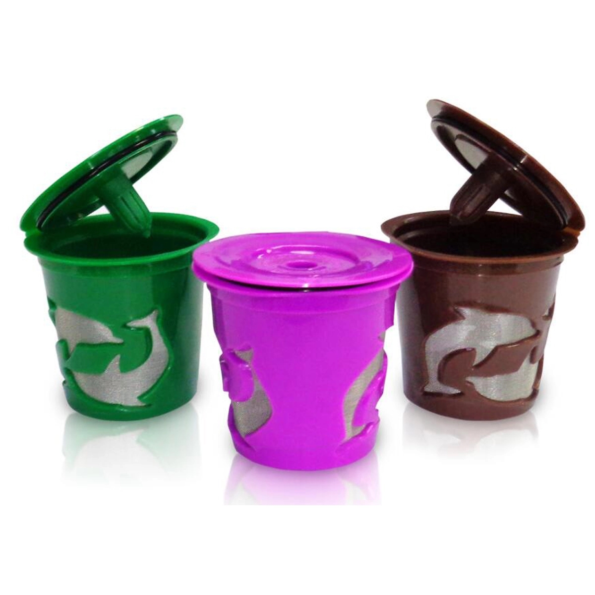 K Cup Reusable 2.0 Dolphin Capsule Coffee Filter 3