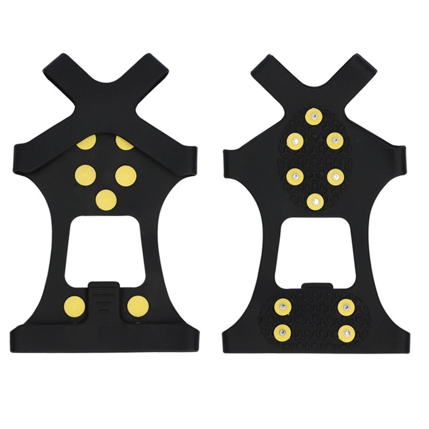 10 Spike Silicone Anti Slip Snow Shoe Cover 2
