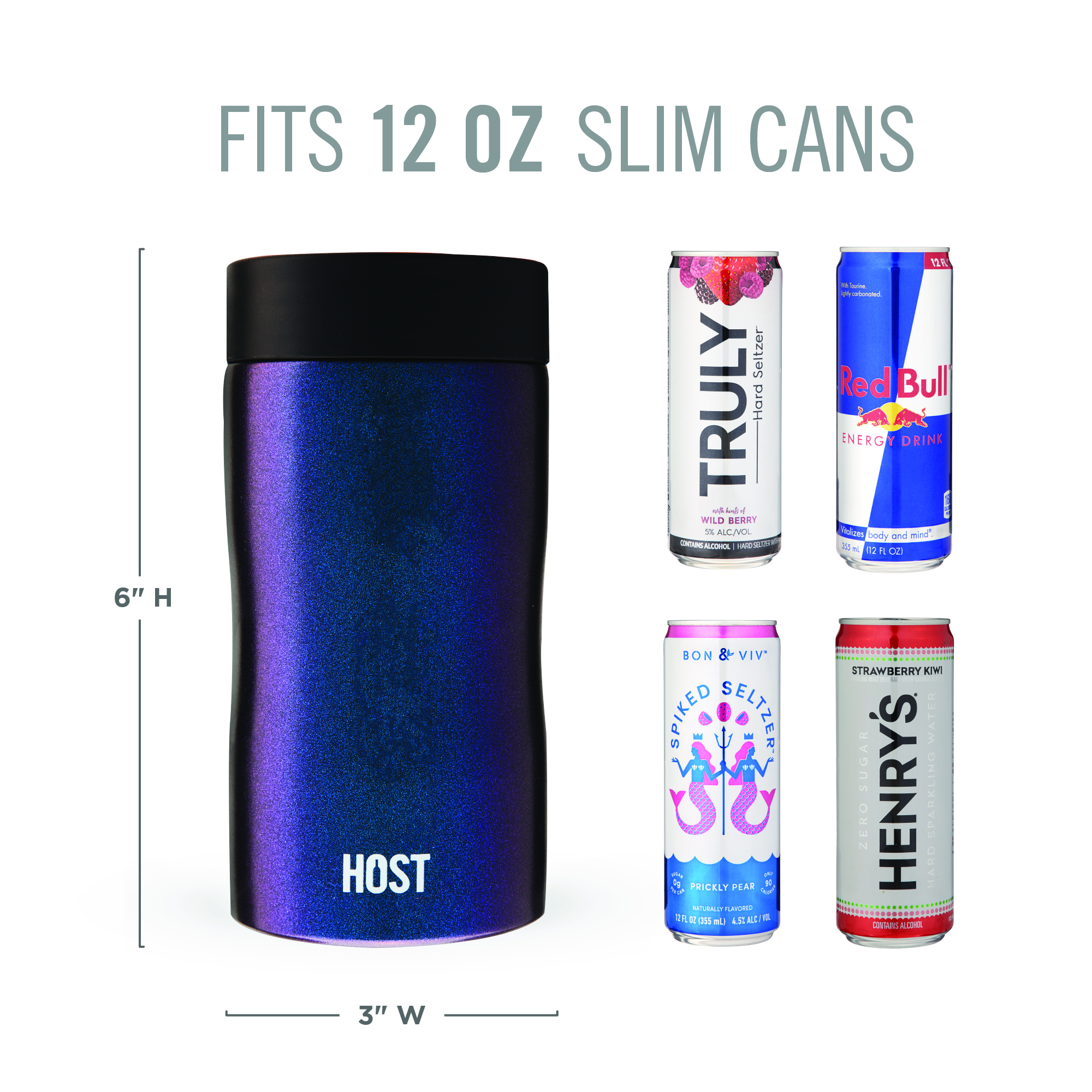 HOST® Stay-Chill Slim Can Cooler 15