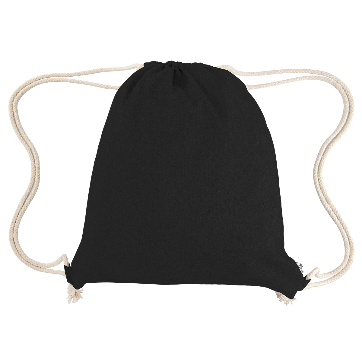 Arden Recycled Cotton Drawstring Bag 4