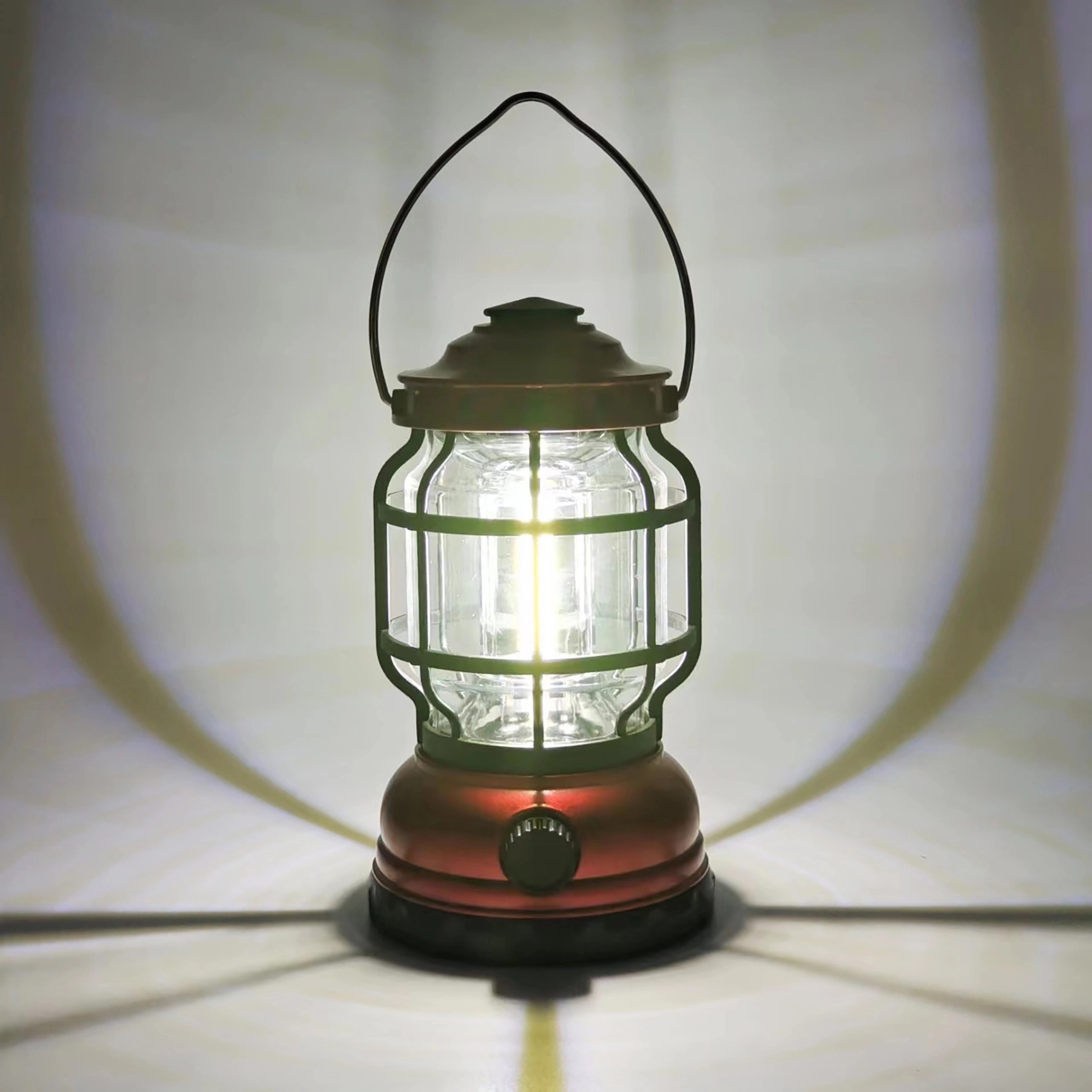 Portable Retro Battery Camping Lantern 6