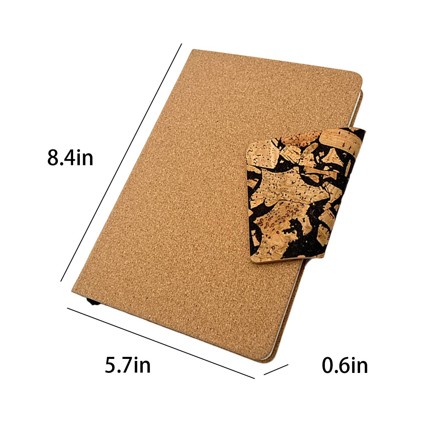 Eco-friendly A5 160 Pages Lined Notebook Journal 100GSM 7