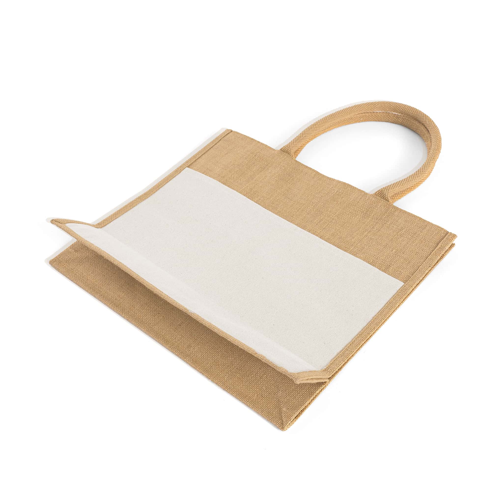 Large Easy-Print Jute Bag 1