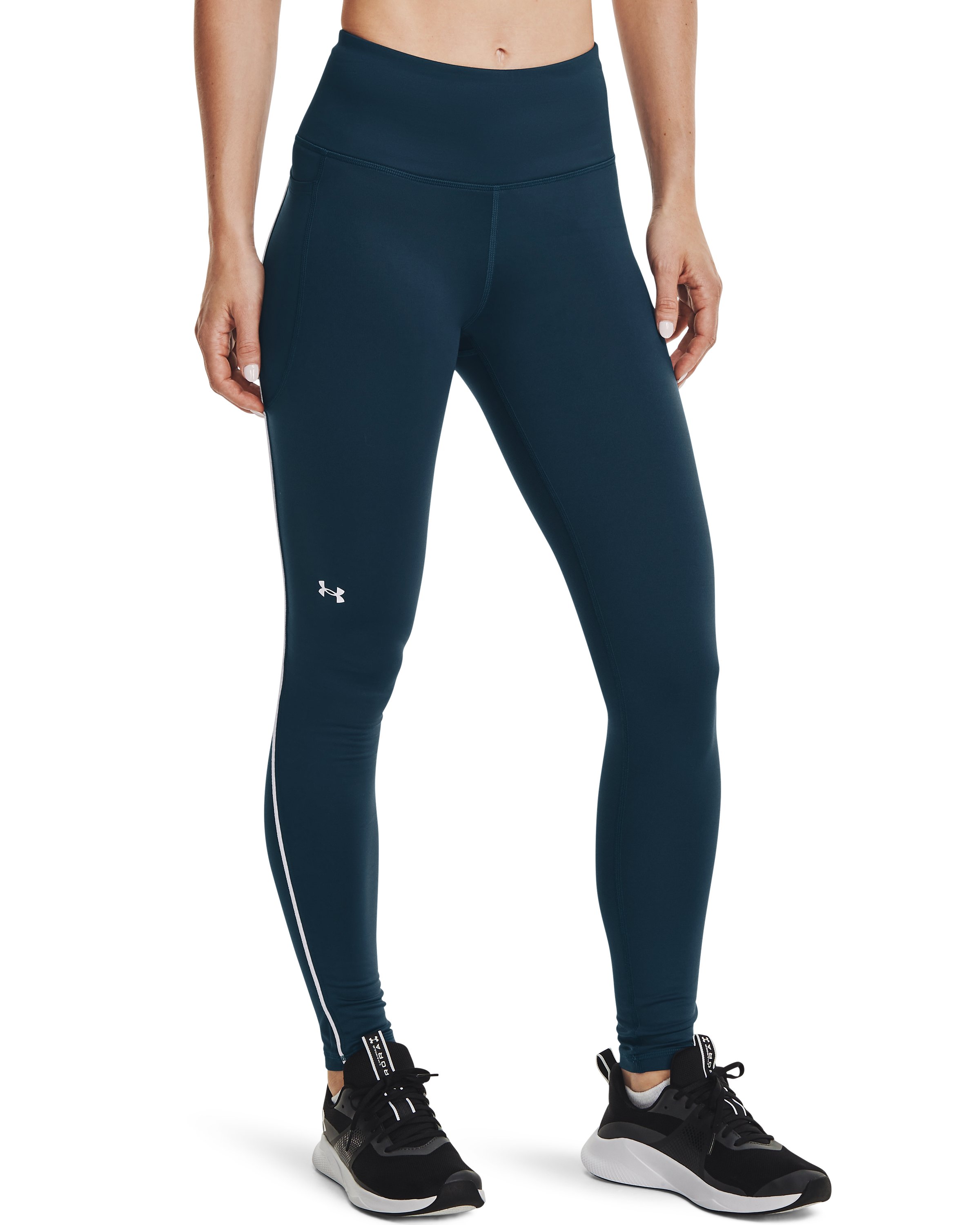 ColdGear No-Slip Waistband Women's Ankle Leggings 4