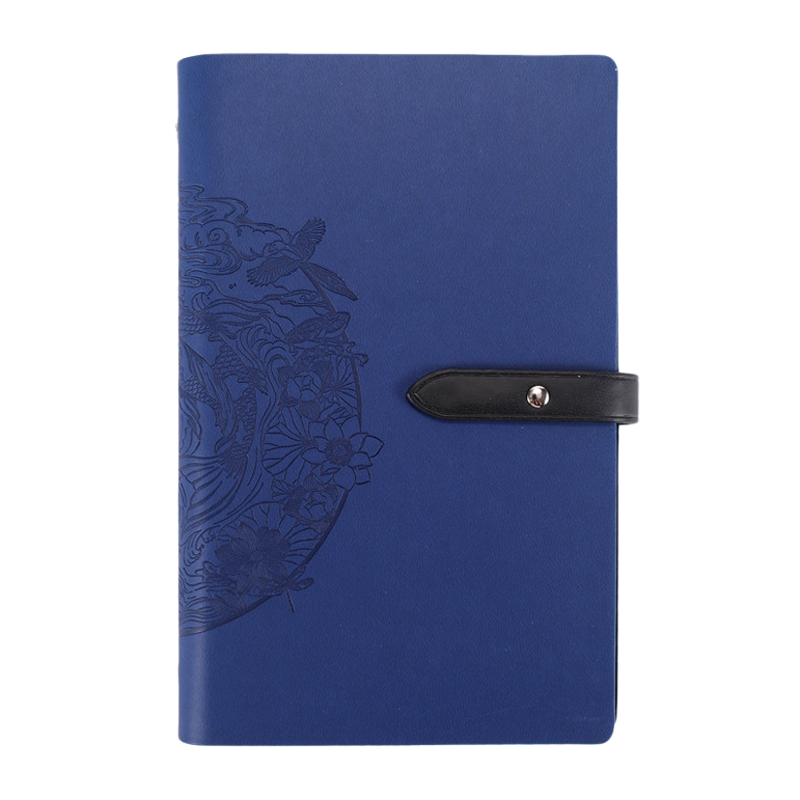 PU Leather A6 Business Travel Journal Binder Notebook 16
