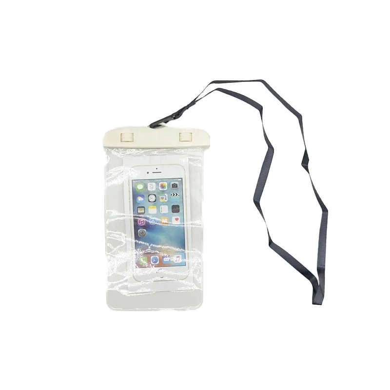 Full Color PVC Waterproof Phone Pouch 9"L x 5"W x 18"H 8