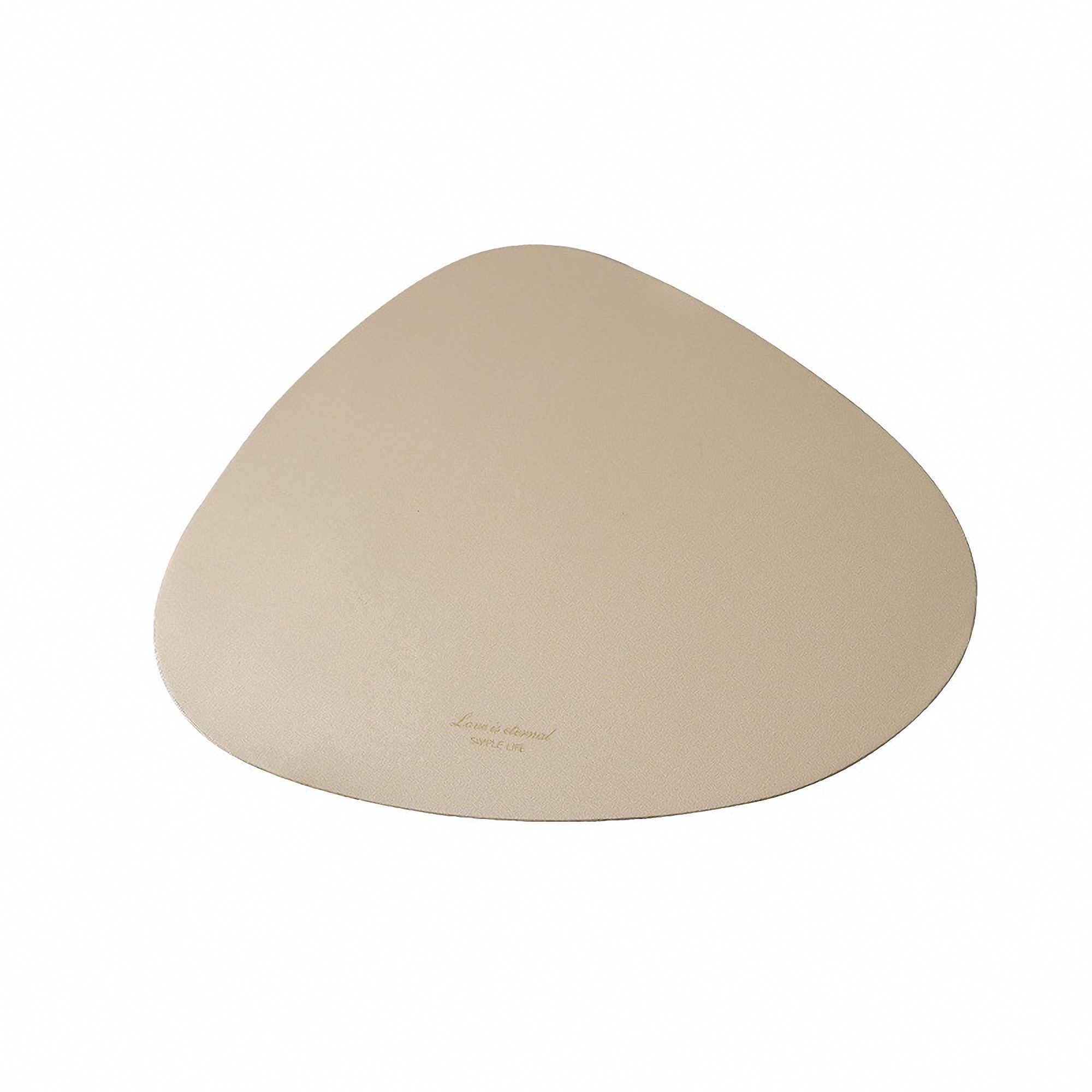 Water Drop Shape PU Leather Coaster 5