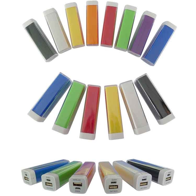 Nat 2000 mAh Plastic Crystal Shell Power Bank 3