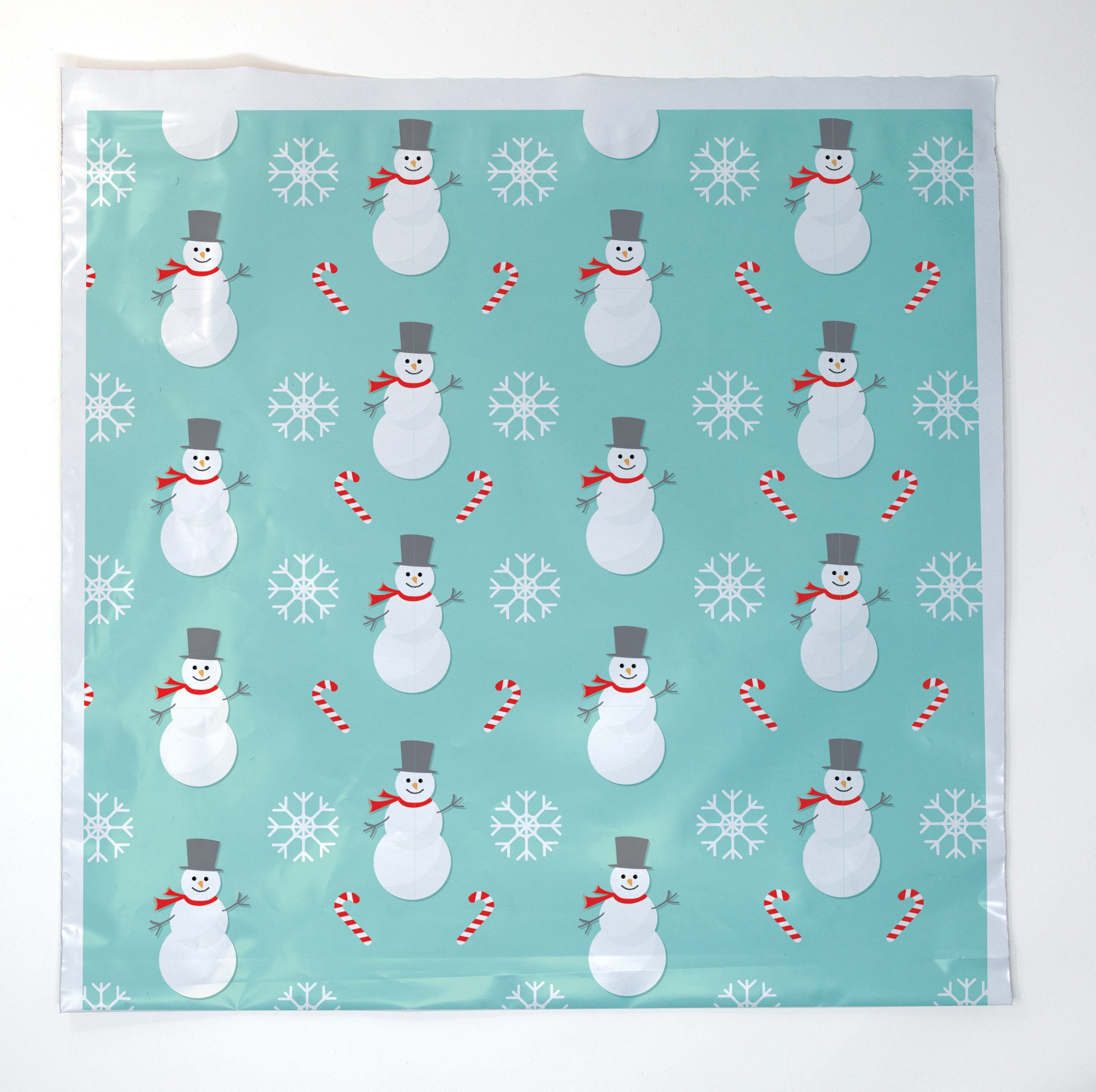 Snowmen Seasonal Predesigned Poly Mailer (19.75 x 12)