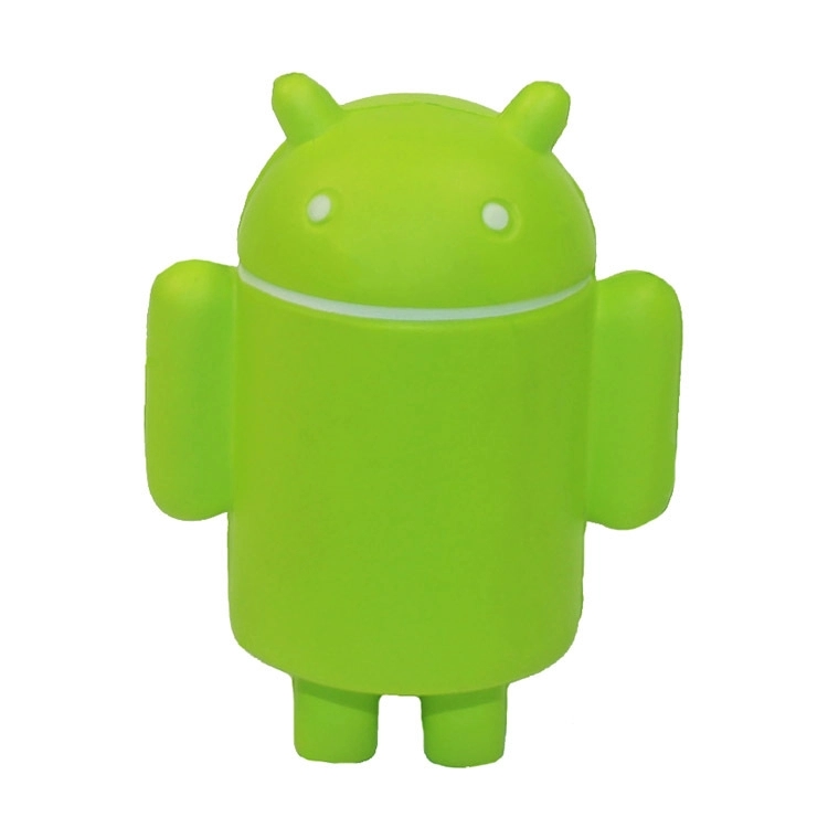 4" Tall Android Robot Stress Reliever Ball 3