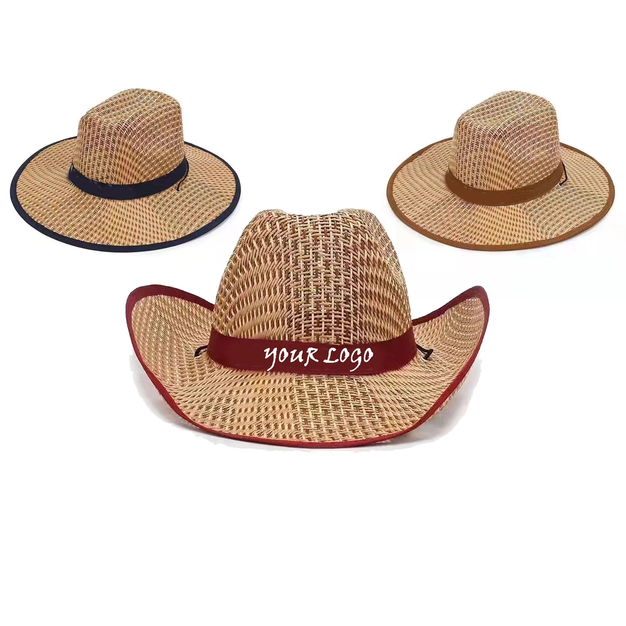 Outdoor Straw Hat With Sun Protection 2
