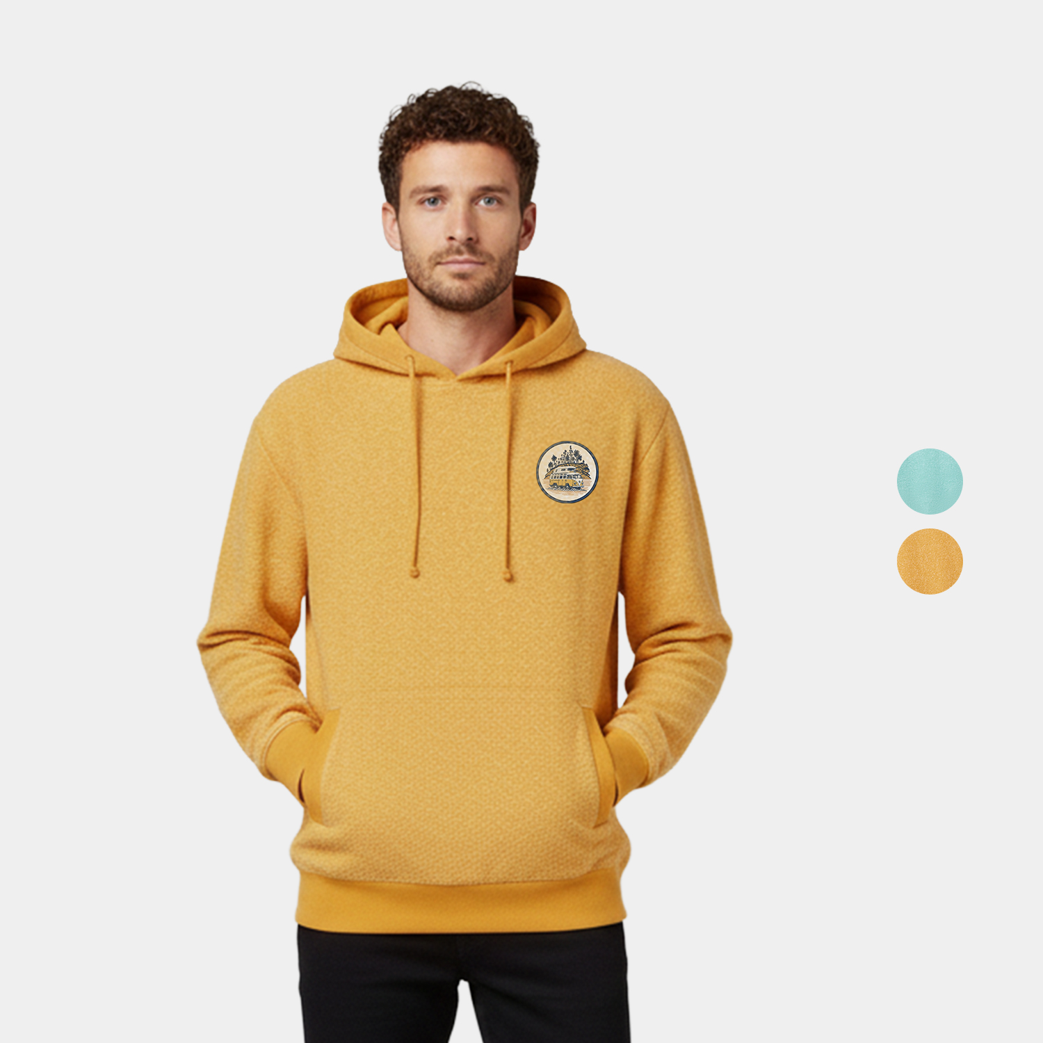 Classic Fit Reverse Terry Pullover Hoodie 3
