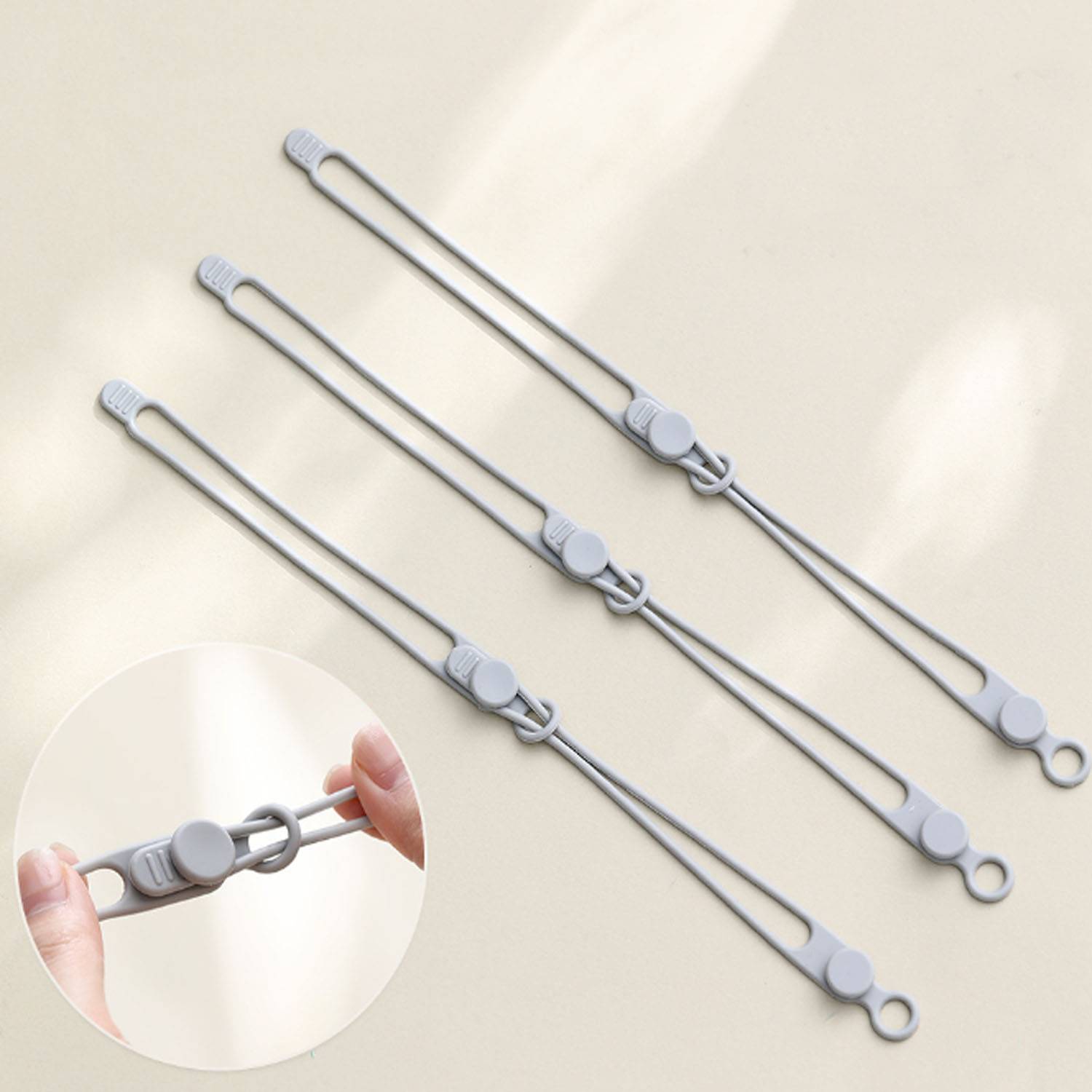 Silicone Cable Ties 3