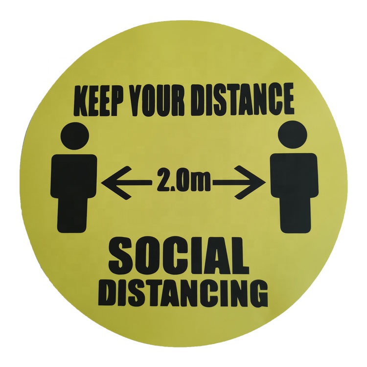 Social Distancing Floor Decal 5