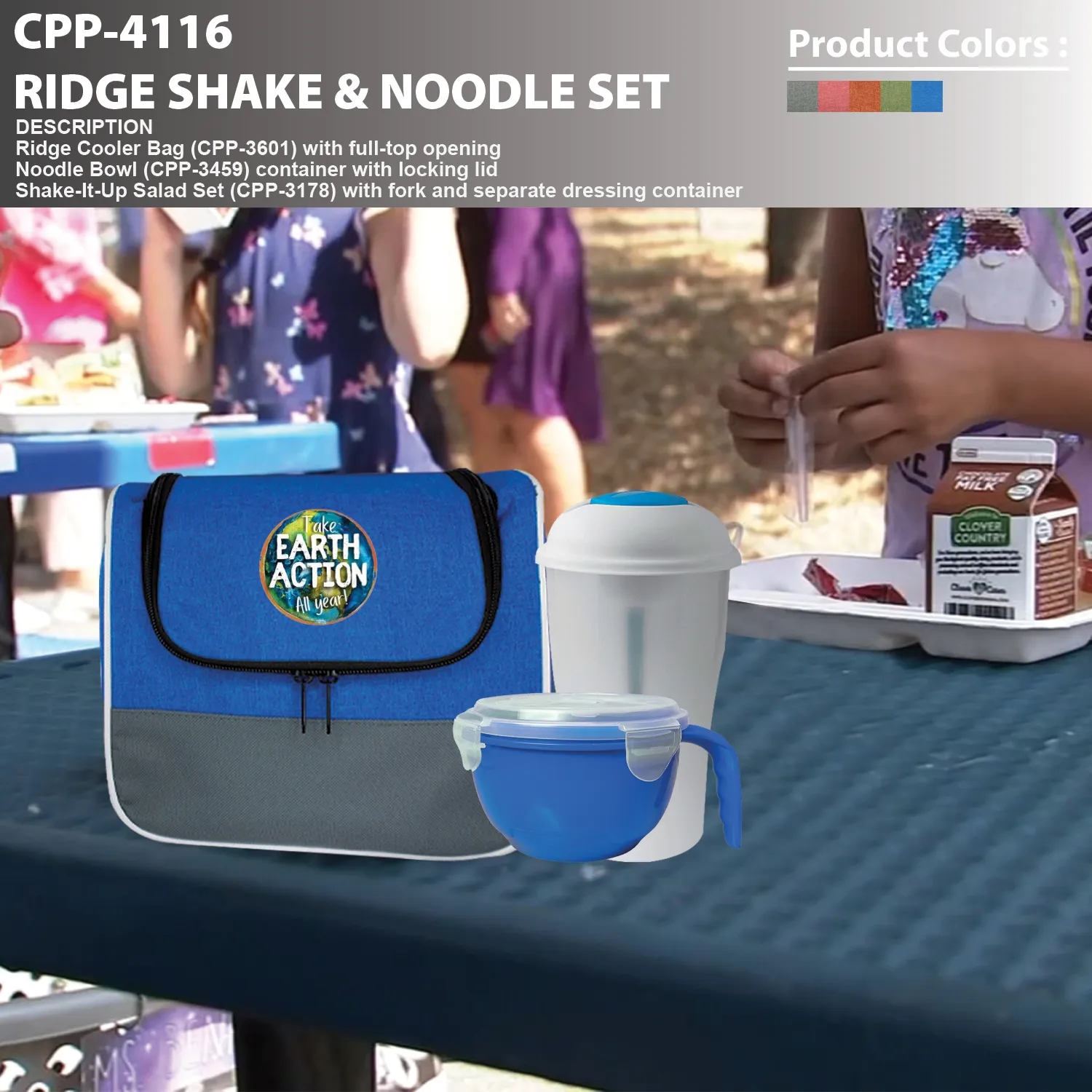 RIDGE SHAKE & NOODLE SET 9