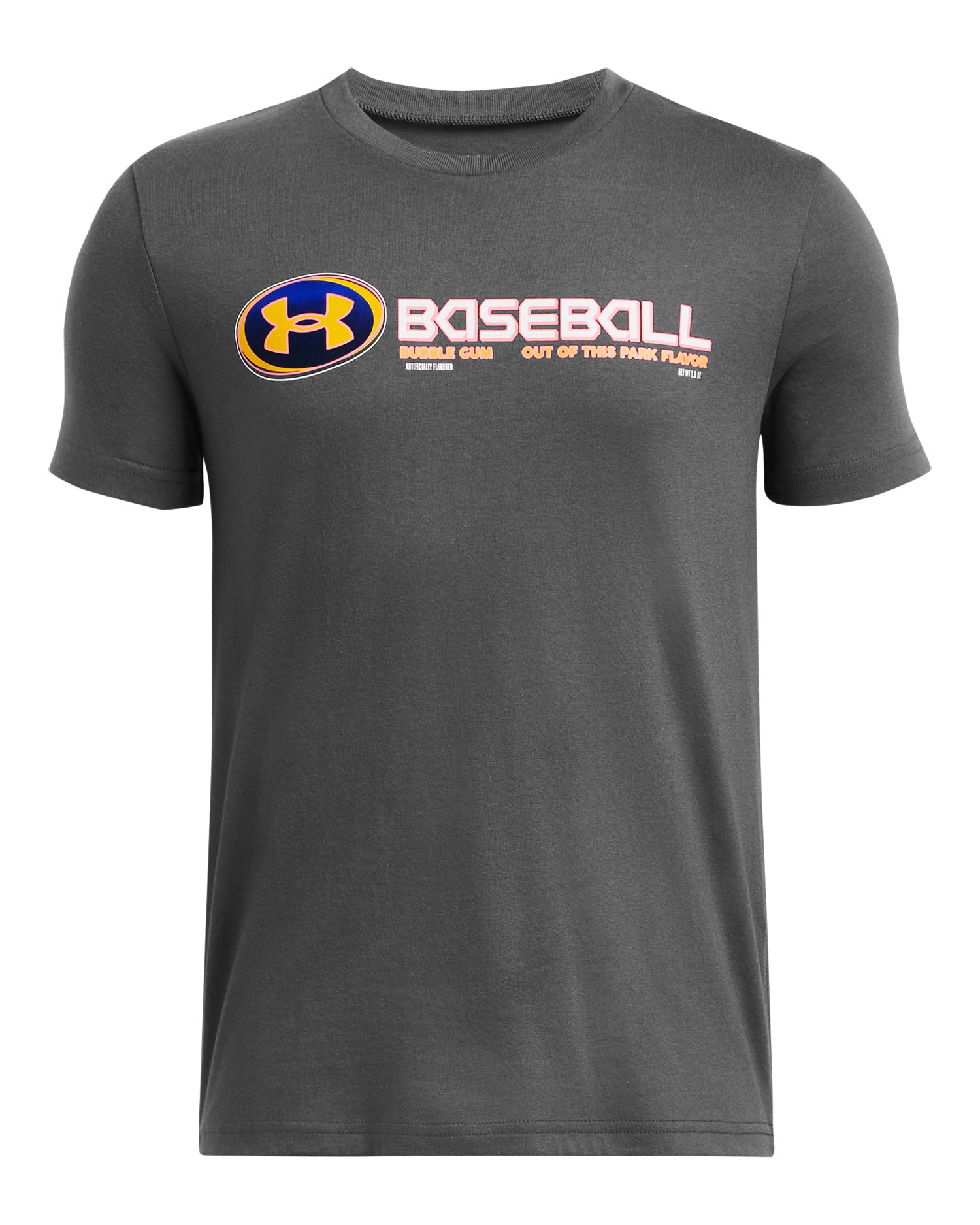 UA Baseball Bubble Boys' Short Sleeve 2