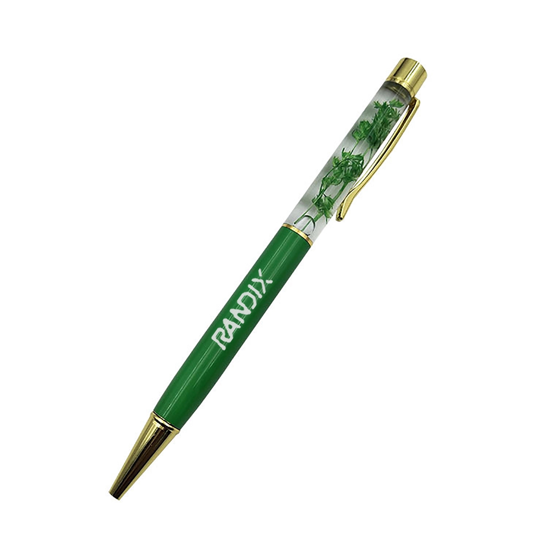 Oil Floating Glitter Metal Ballpoint Pen 9