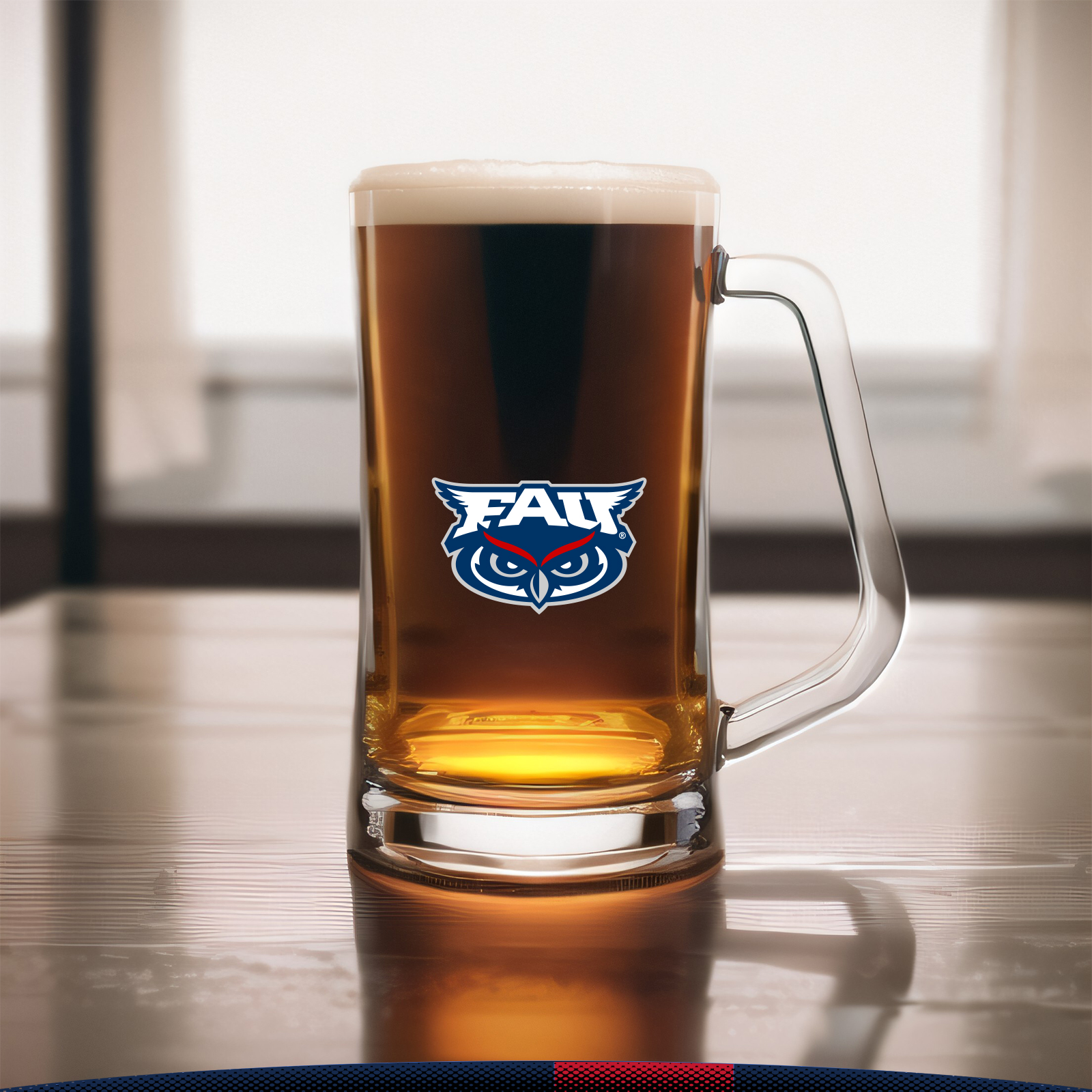 16 oz. Niro Glass Beer Mugs 7