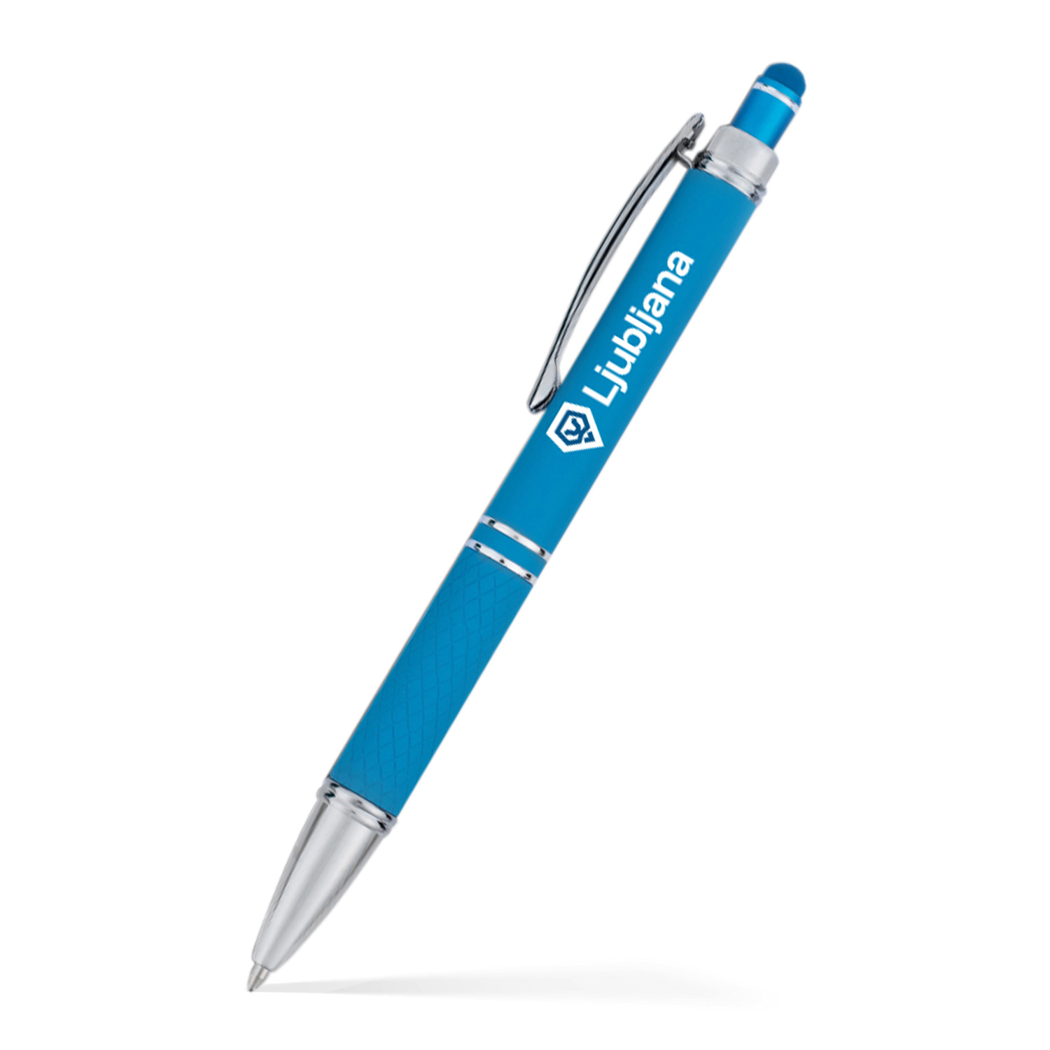 Hope Stylus Satin Soft Touch Click Metal Pen