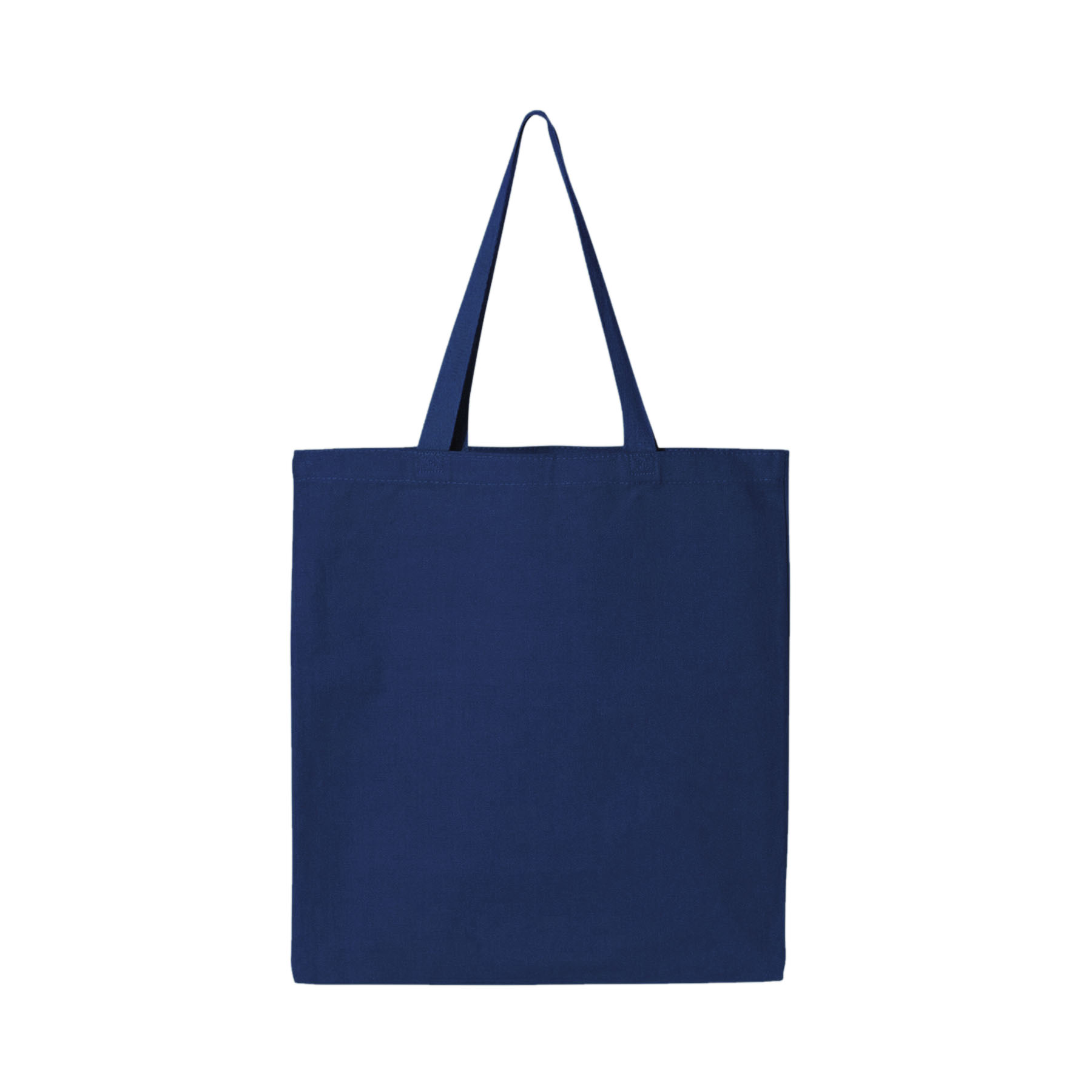6oz. Cotton Canvas Economical Tote Bag /w All Side Gusset_R122BT 6