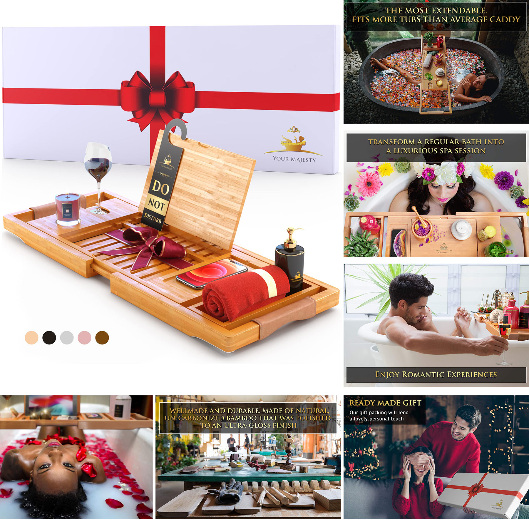 Premium Bathtub Tray 2