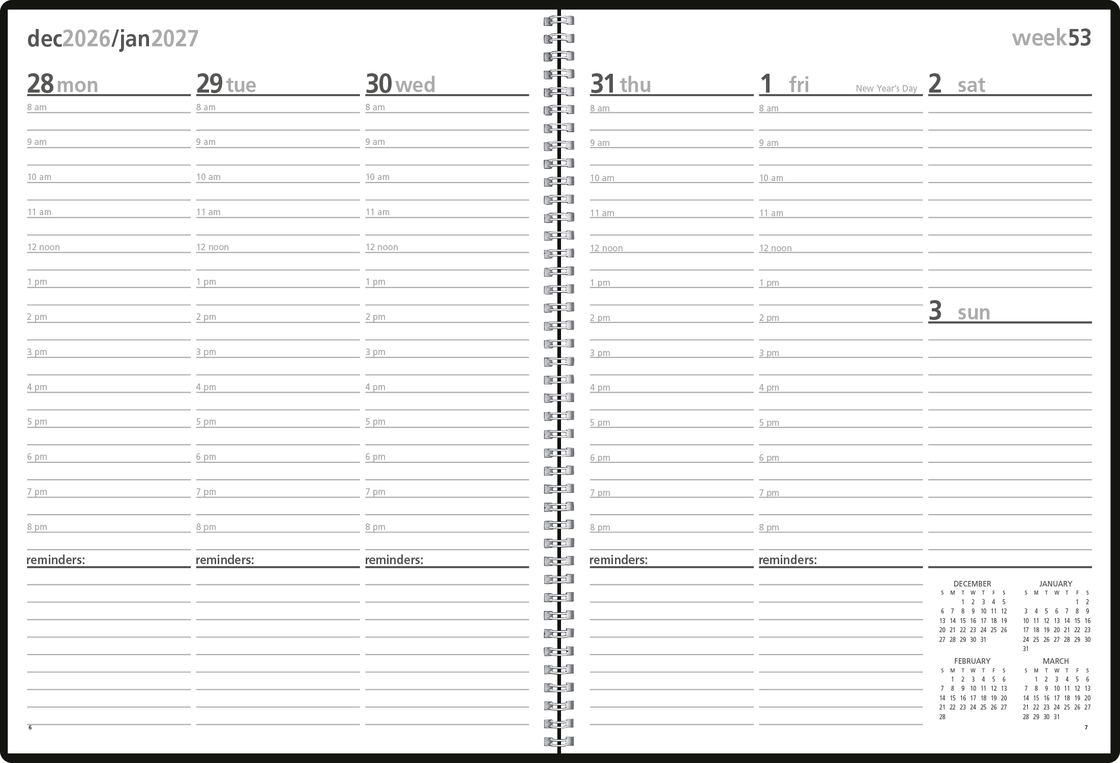 Triumph® Calendars Monthly & Weekly Planner 51