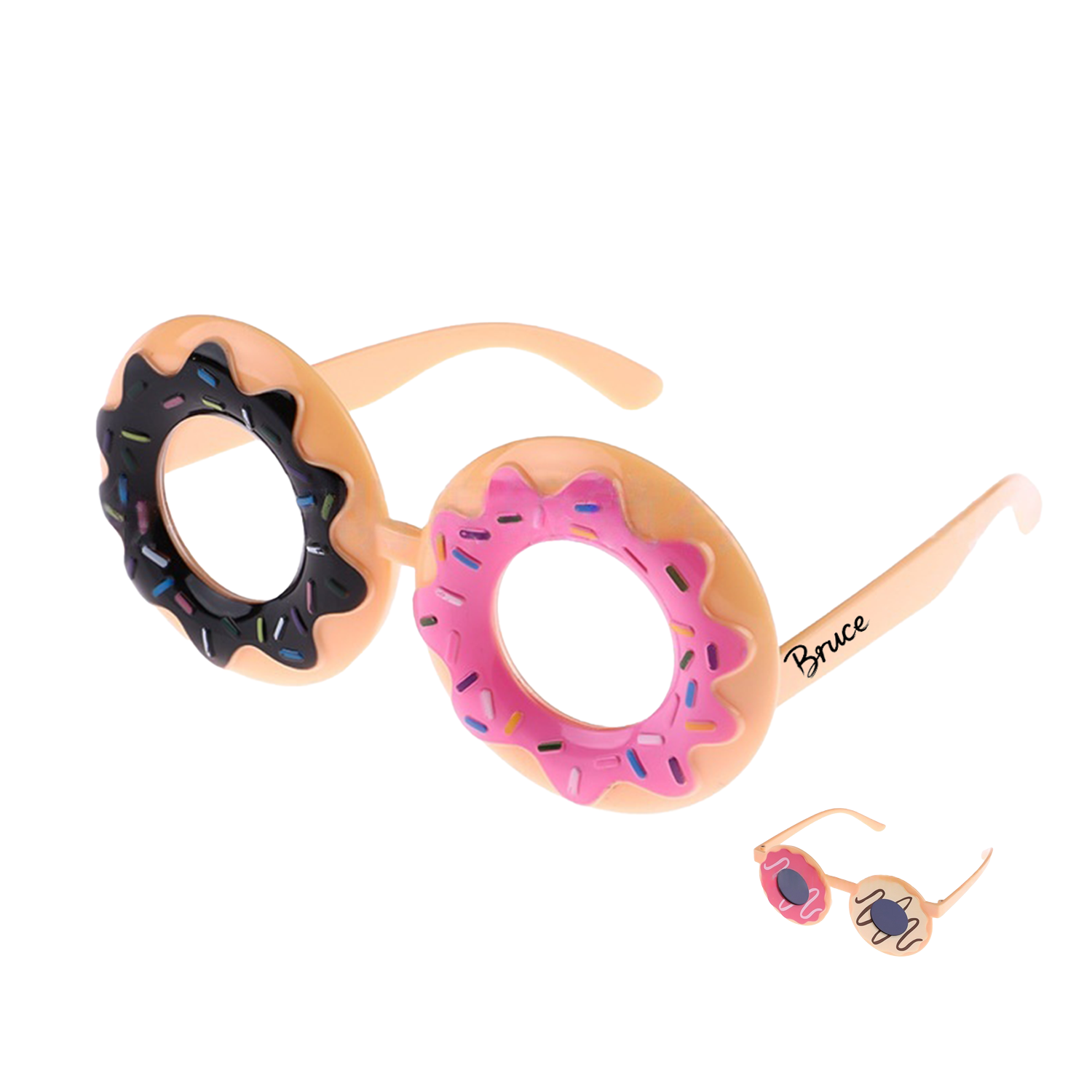 Cute Donut Shaped Party Glasses 2