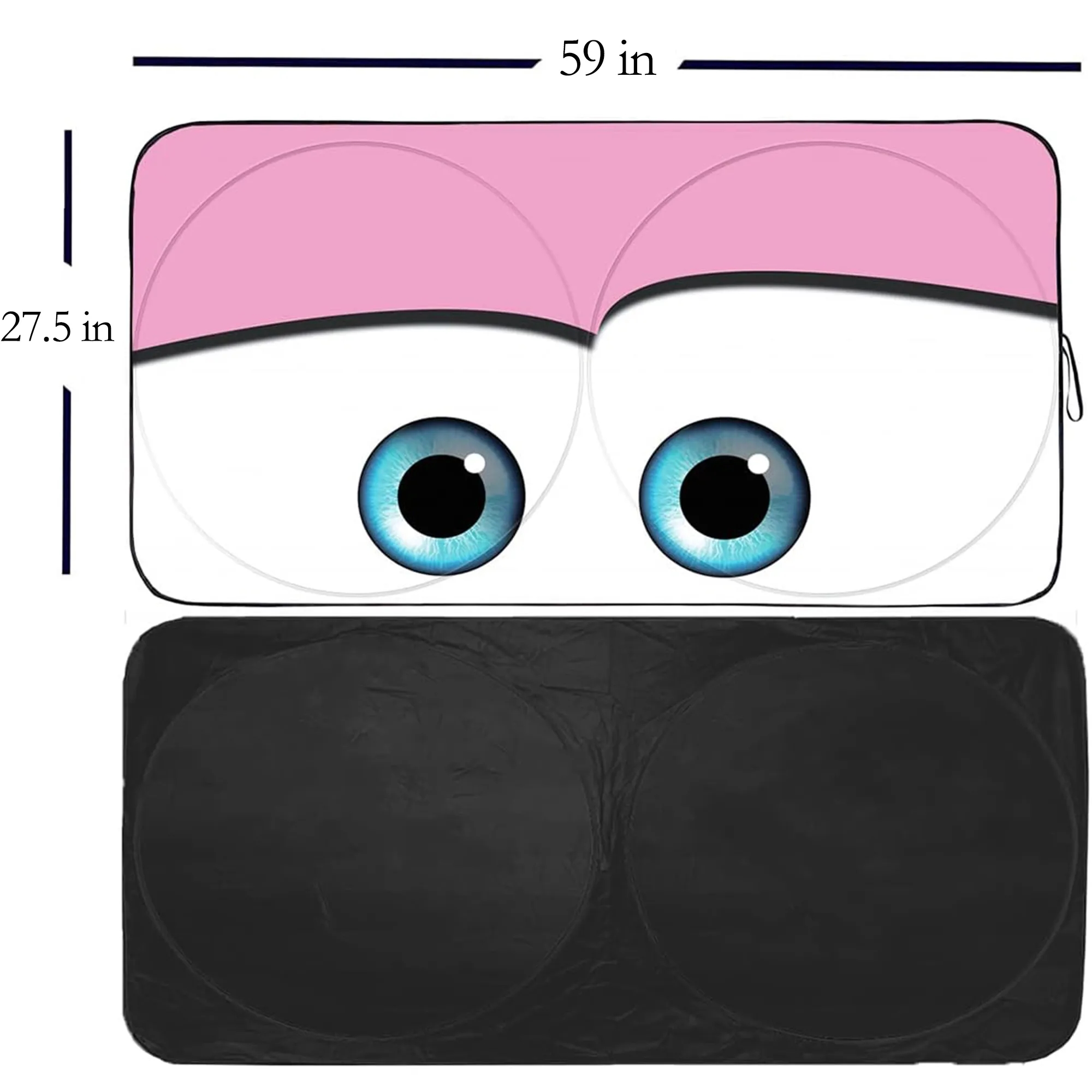 Full Color Car Windshield Sun Shade 3