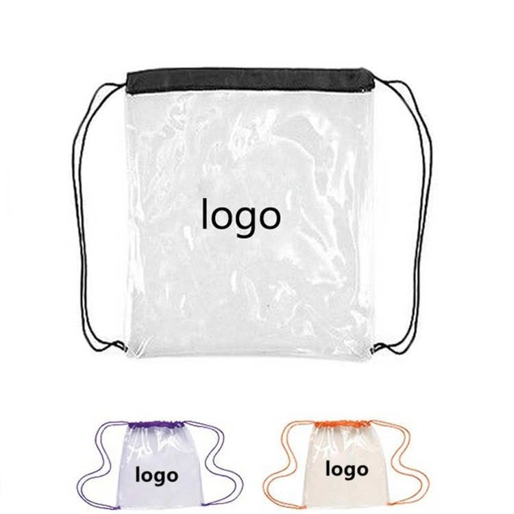 Clear Drawstring Backpack 1
