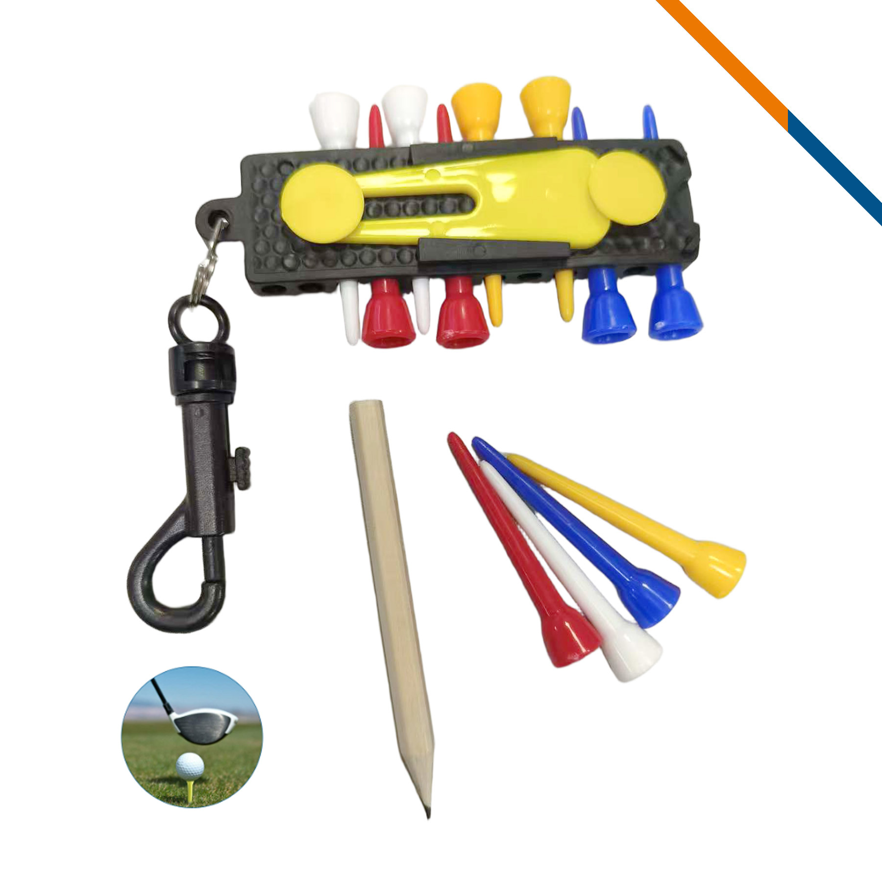 Dinno Golf Tee Set 6