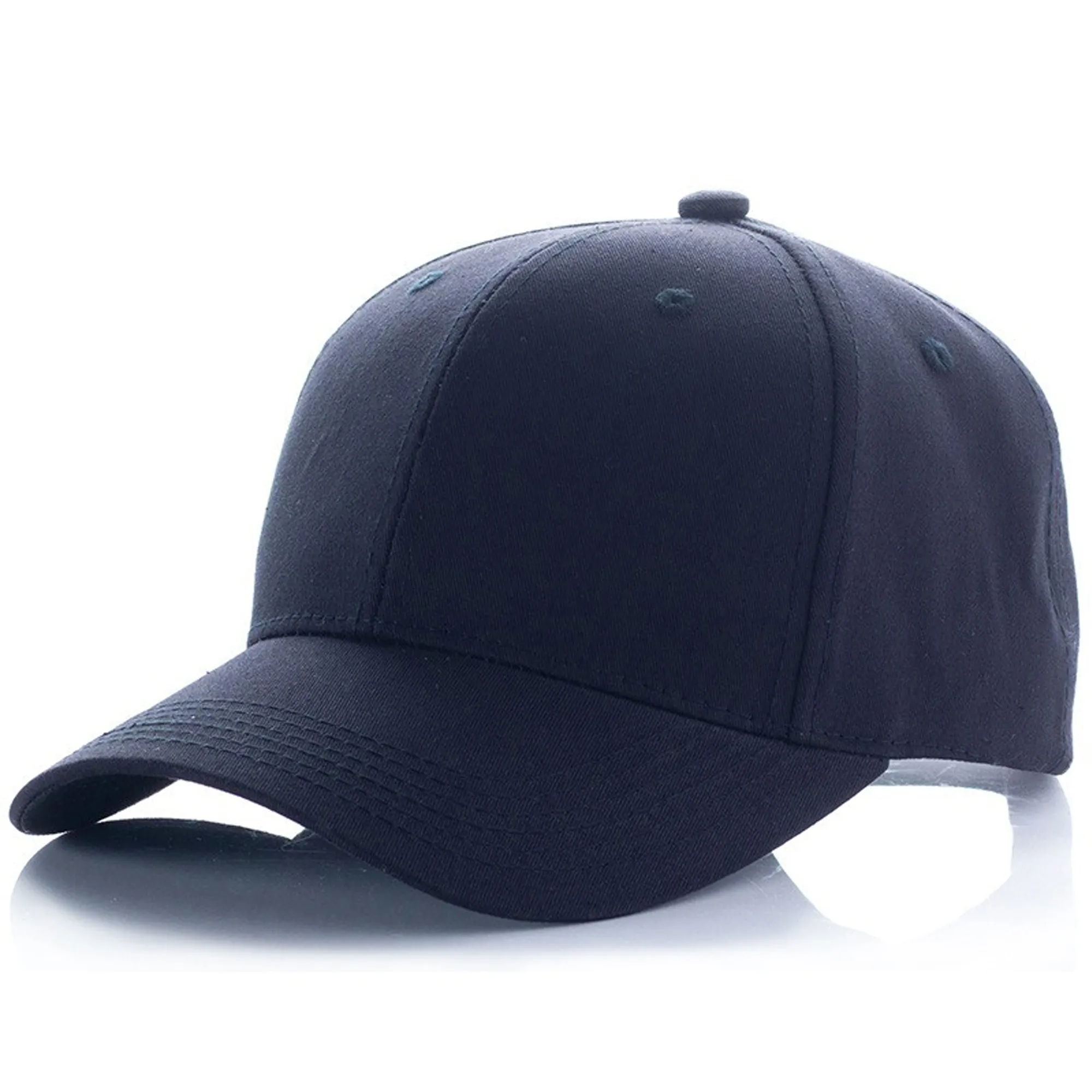 Structured Curved Bill Baseball Cap 2