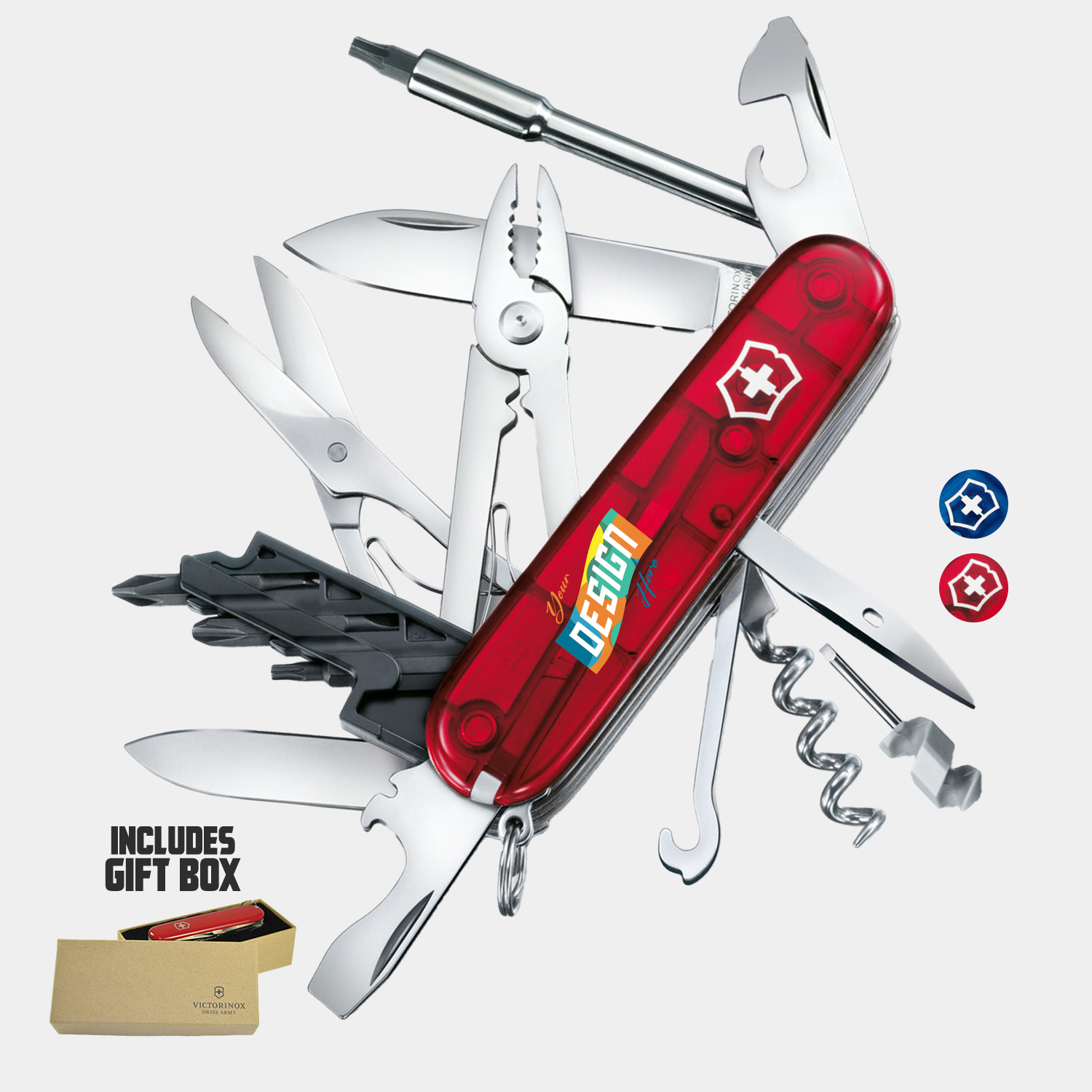 Victorinox® - Swiss Army Translucent CyberTool Swiss Made Knife 3