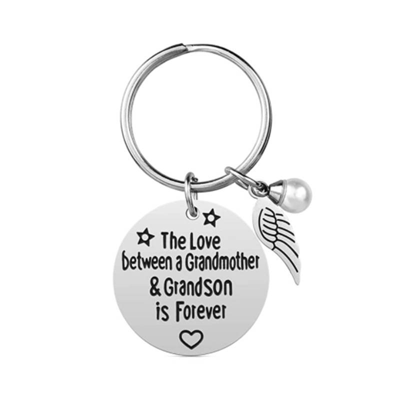 Custom lettering Christmas/ birthday keychain gift 4