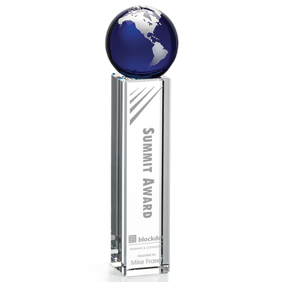 Luz Globe Award - Blue/Silver 1