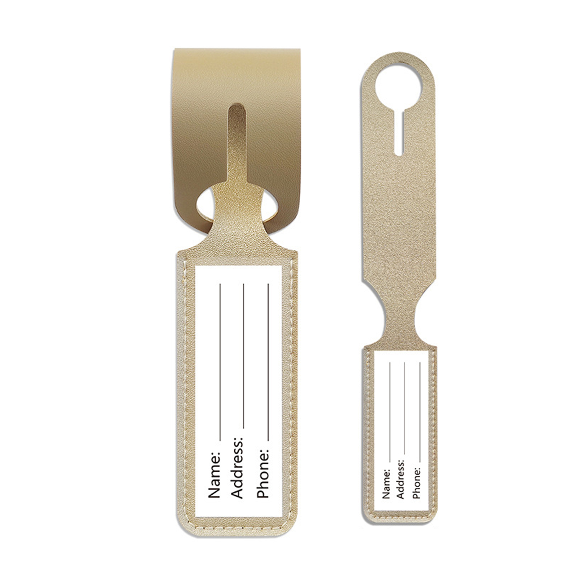 PU Leather Luggage Tag 6
