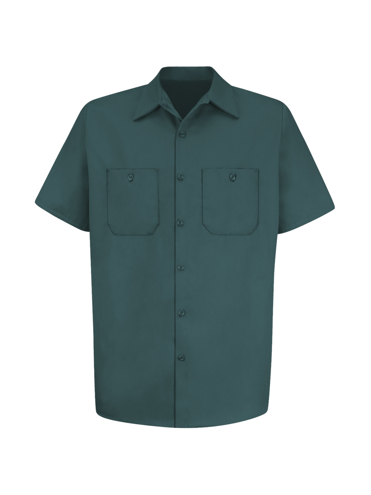 Red Kap Shirts -  Men's Short Sleeve Wrinkle-Resistant Cotton Work Shirt 5