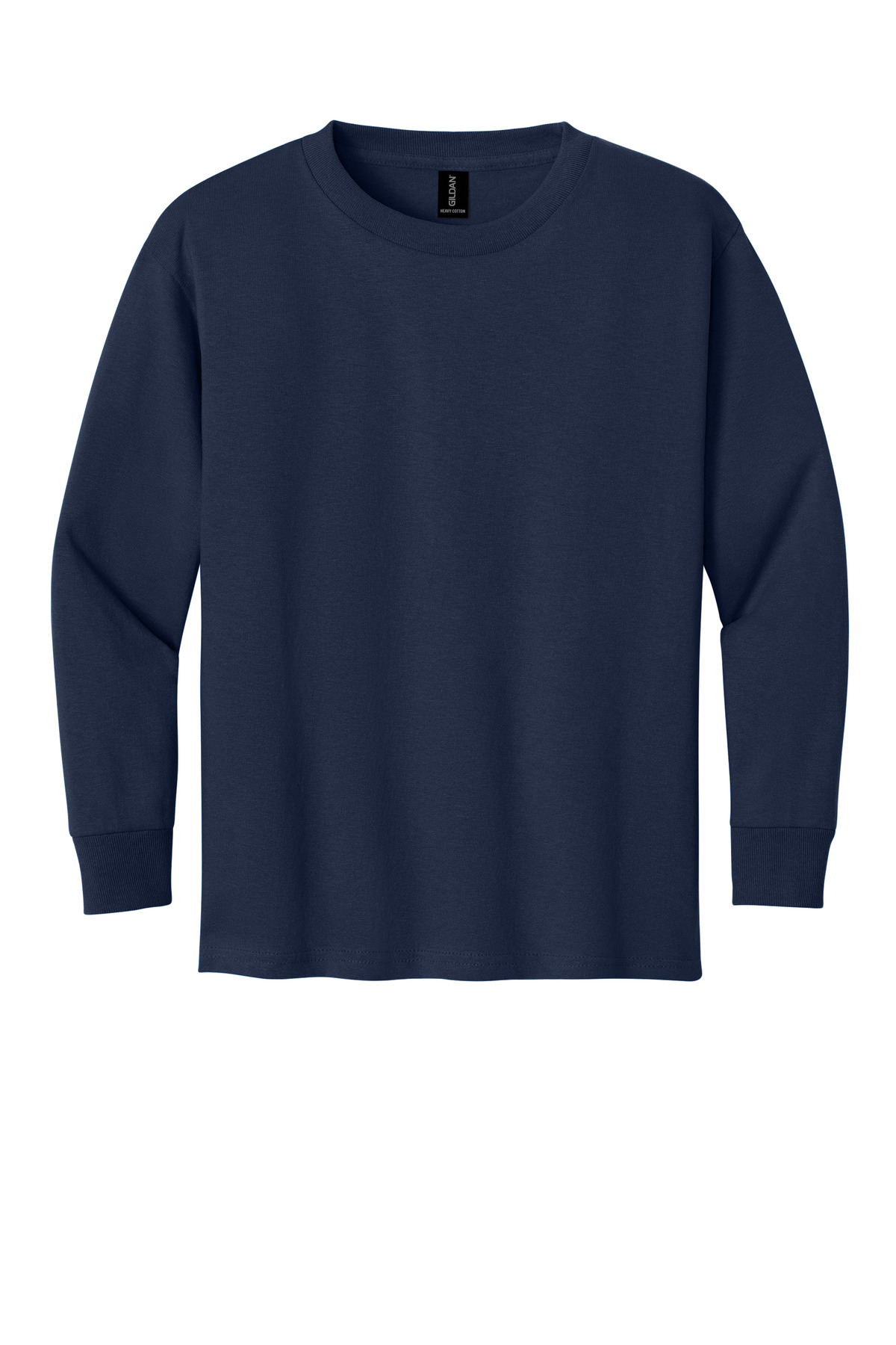 Gildan Youth Heavy Cotton 100% Cotton Long Sleeve T-Shirt. 5400B 111
