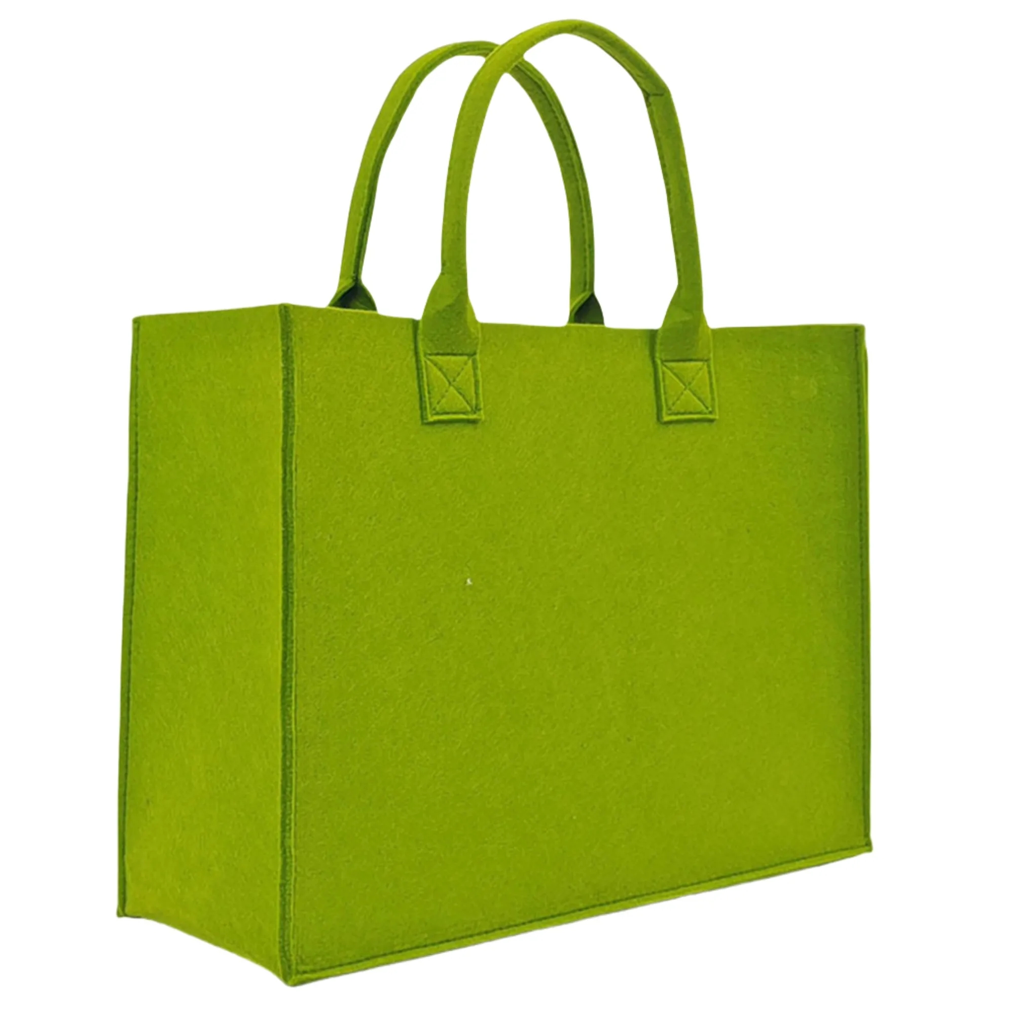 Reusable Grocery Heavy Duty Shopping Tote Felt Bag 5