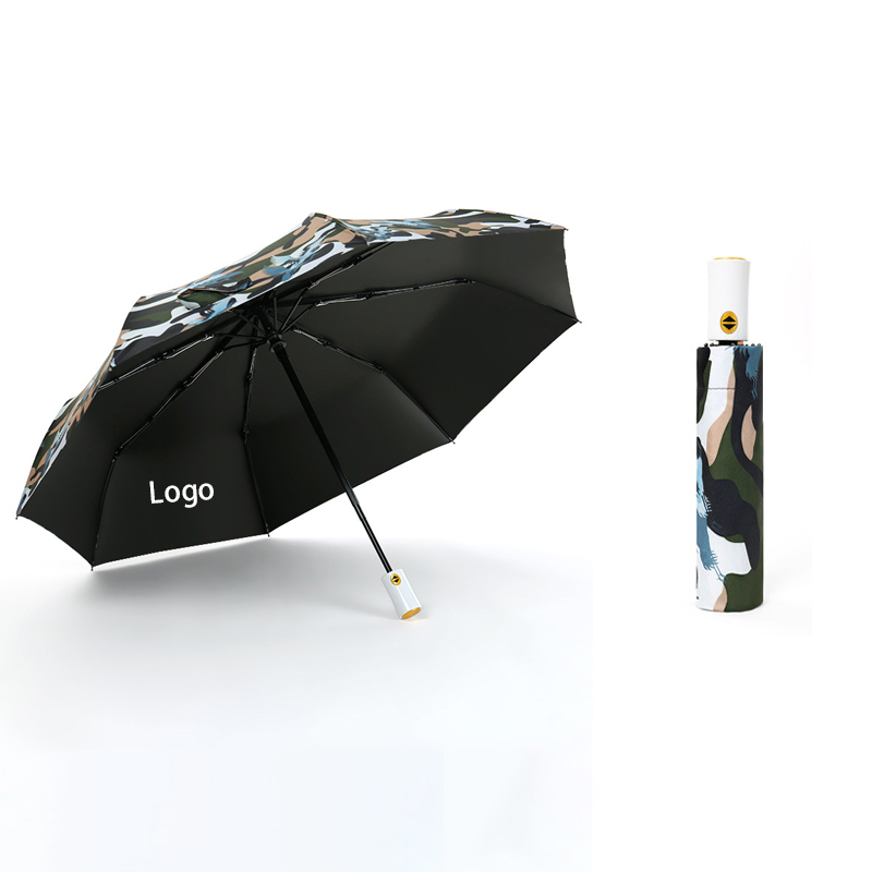 Camouflage Folding Reverse Automatic Umbrella 8