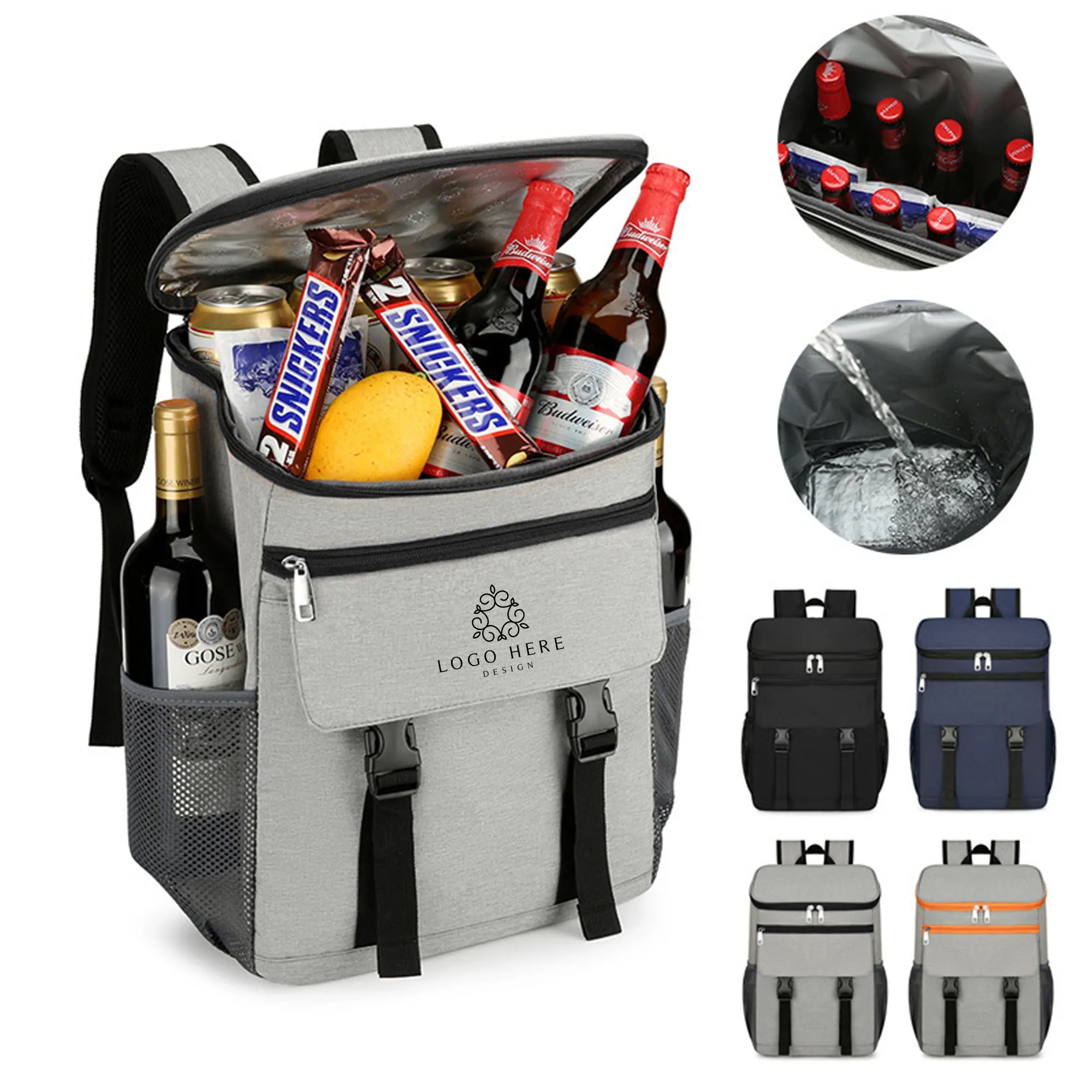 Portable Insulated Cooling Backpack 4
