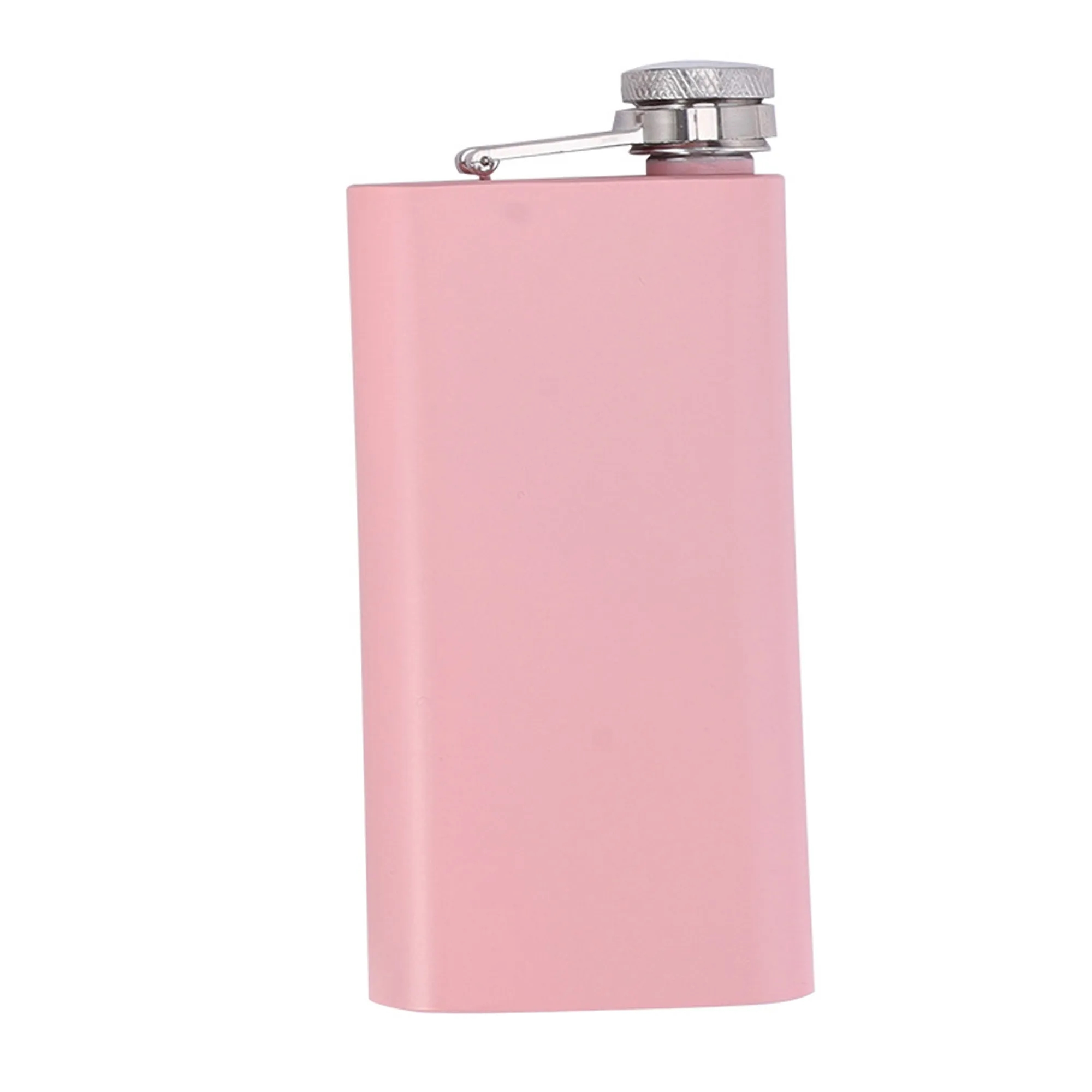5 OZ Stainless Steel Flask, custom water bottle with logo imprint 4