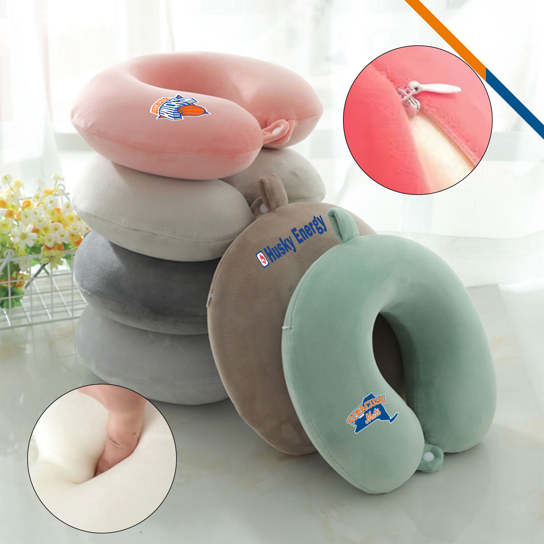 Frye U-shaped Neck Pillow 16