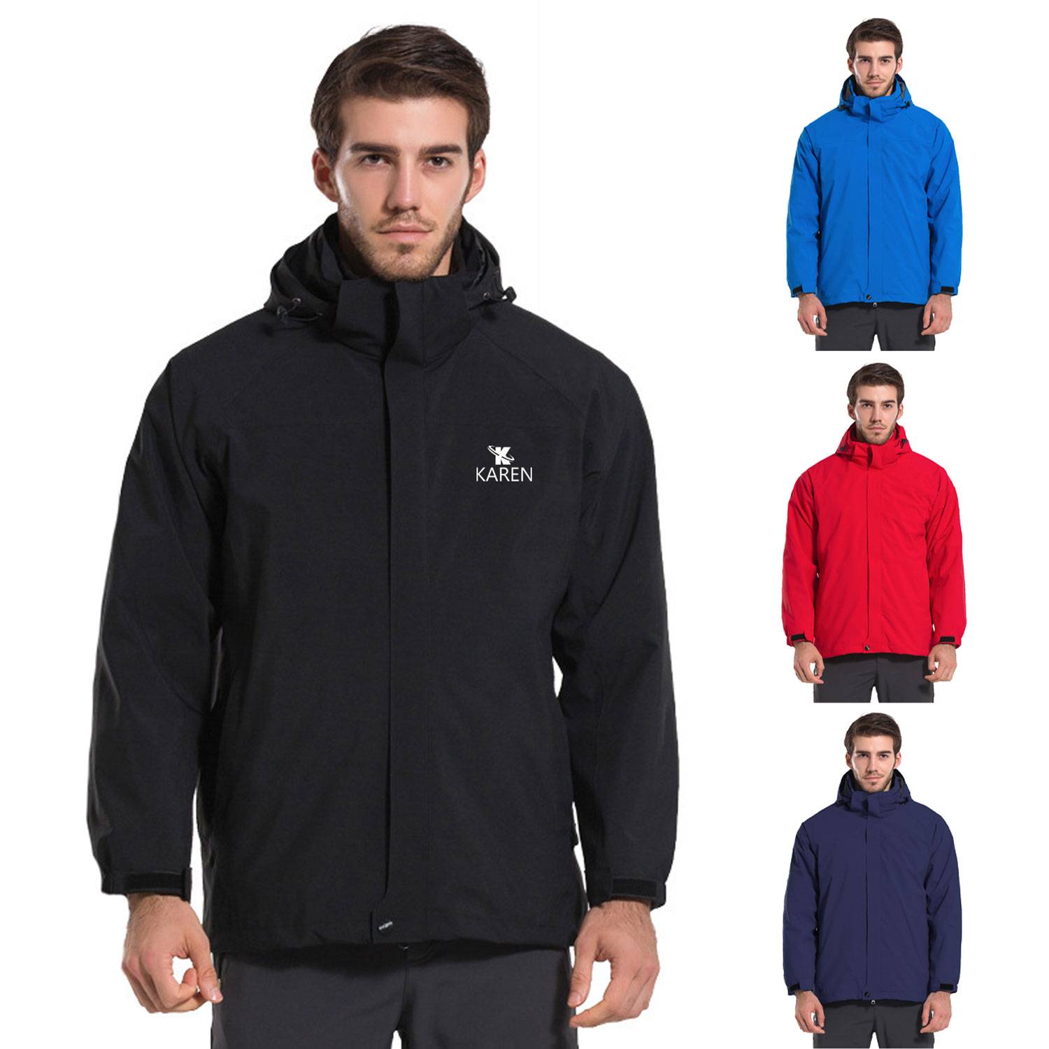 Waterproof with Hood Lightweight Rainjacket 2