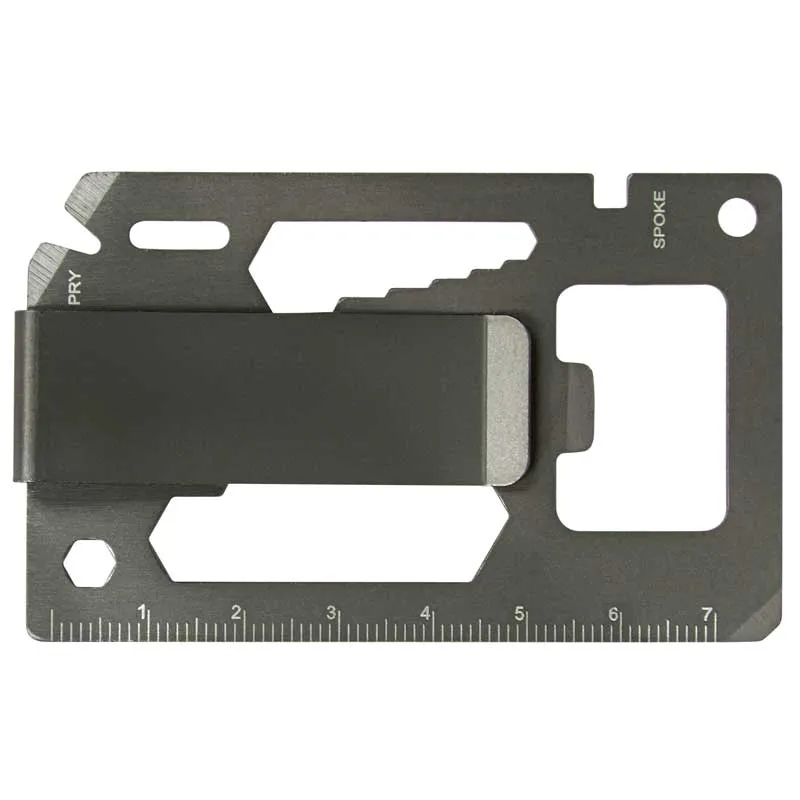 The Allegheny Multi-Tool Card with Money Clip 8