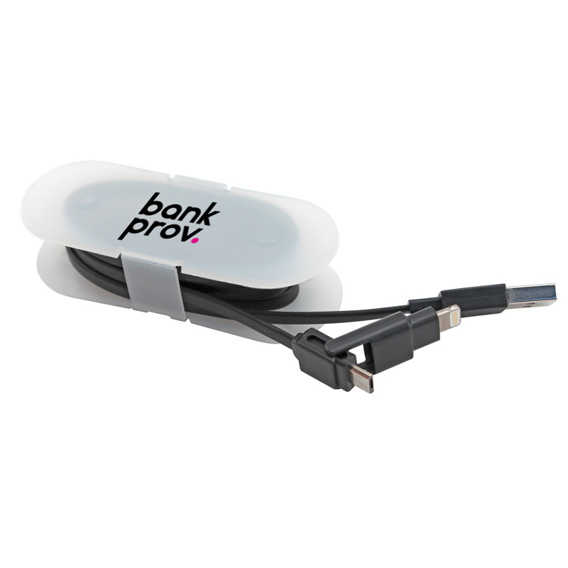 MFi-Certified Multi-Cable with Cord Wrap 5
