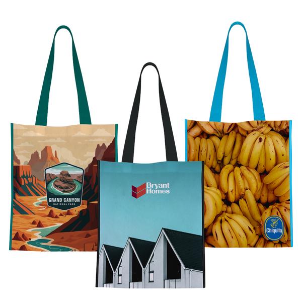 Import Square Off Laminated Non-Woven Tote 2